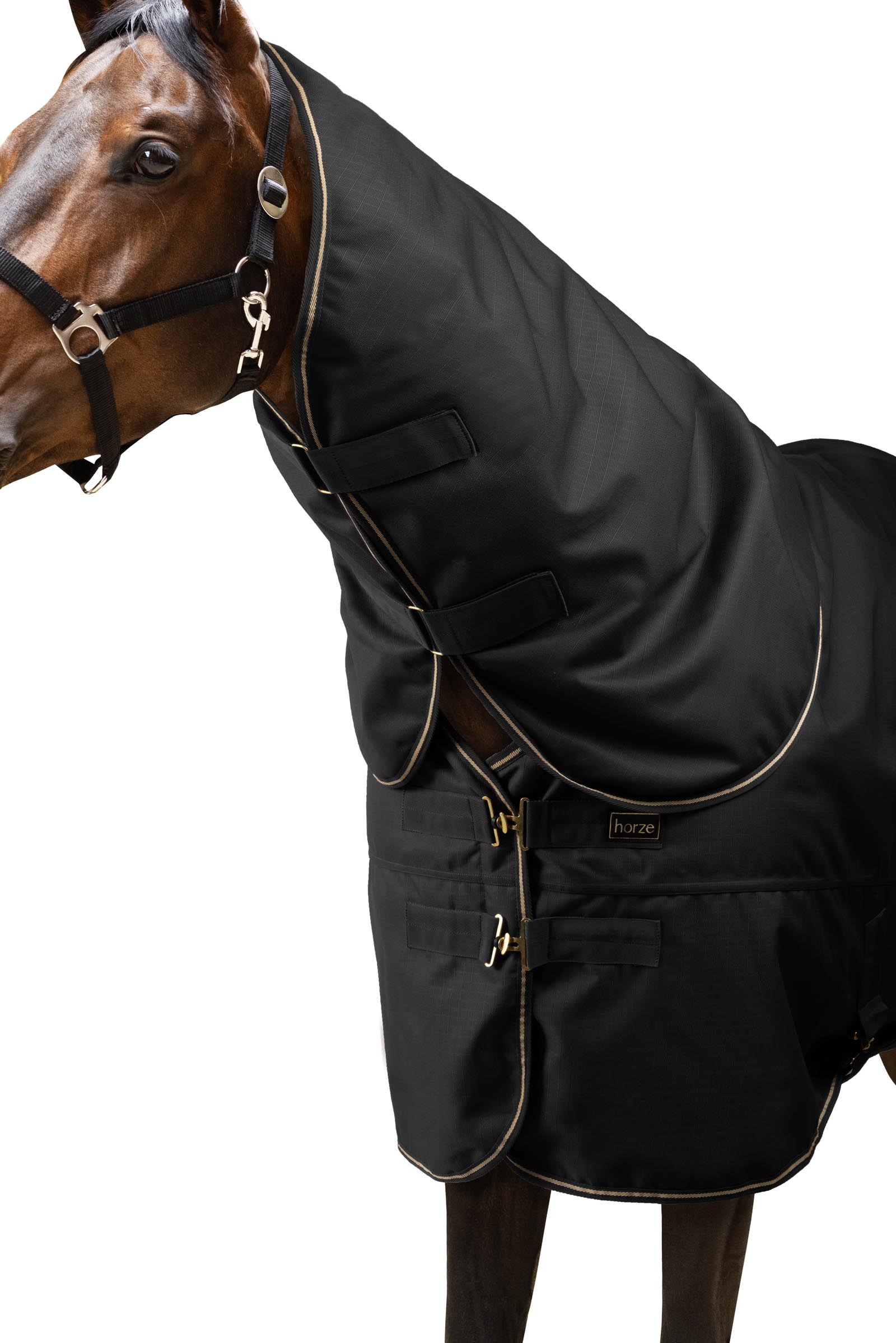 Horze 1200D Turnout Rug With Detachable Neck, 200 g
