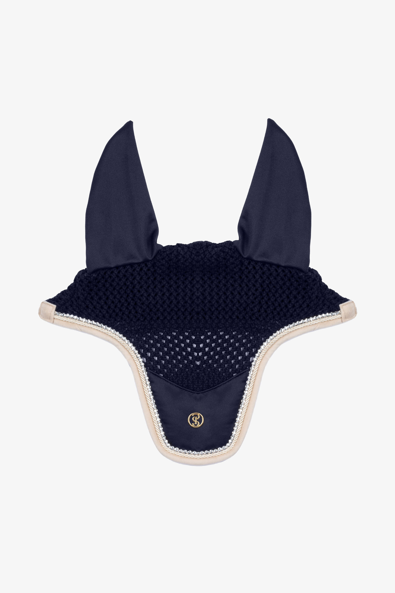 Navy PS of Sweden Vintage Monogram Ear Bonnet