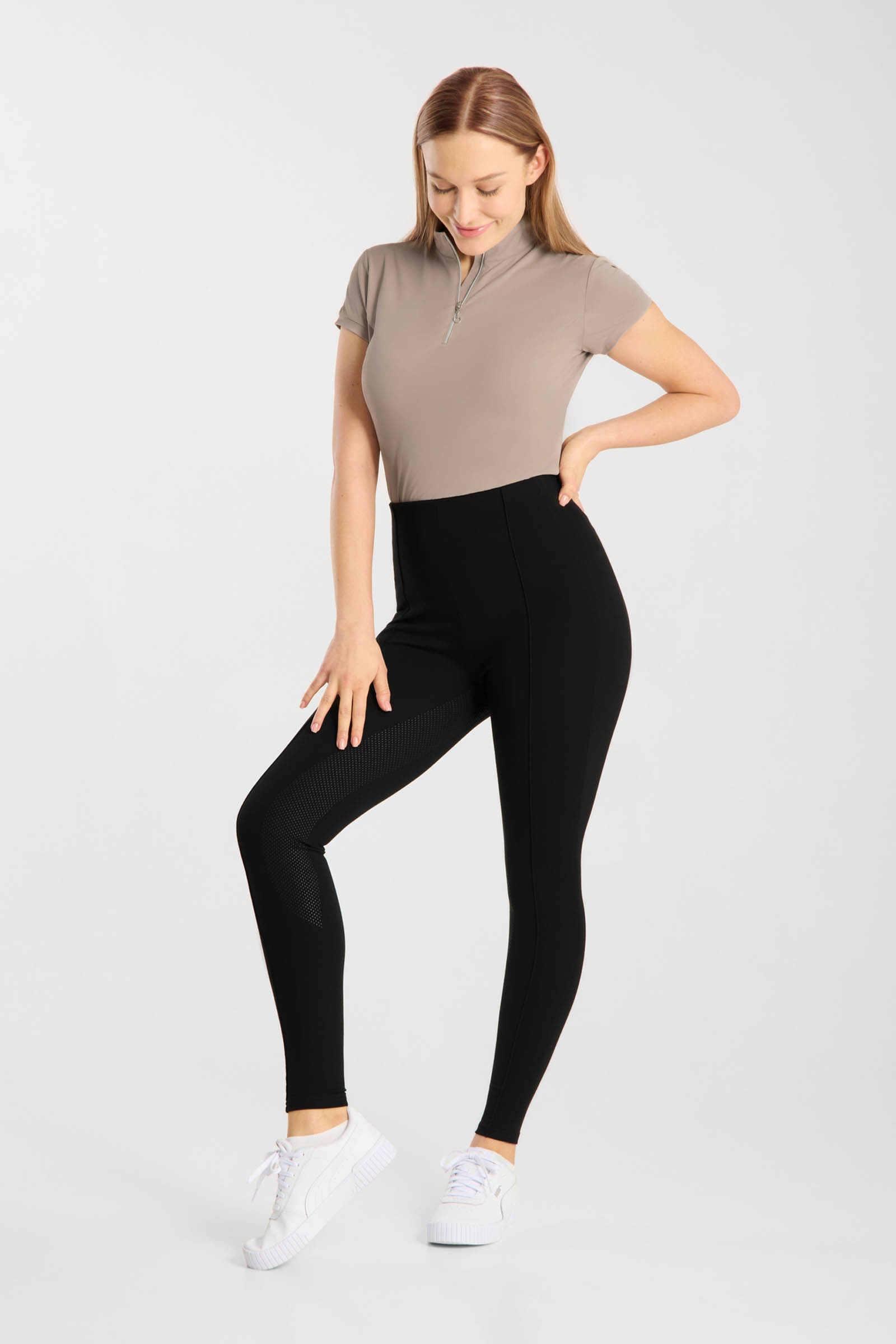 Horze Katharina Women&acute;s Slimming Look Fullgrip Tights