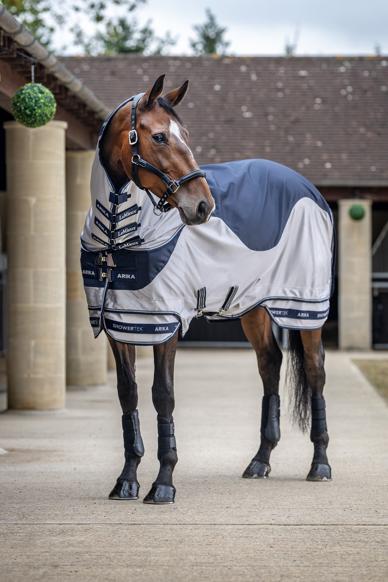 LeMieux Arika Shower-Tek Fly Rug With Detachable Neck