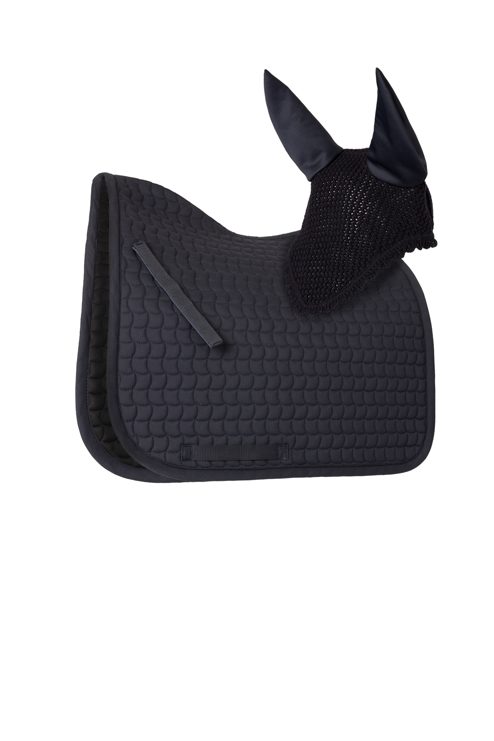 Horze Saddle Pad Dressage and Ear Net Set