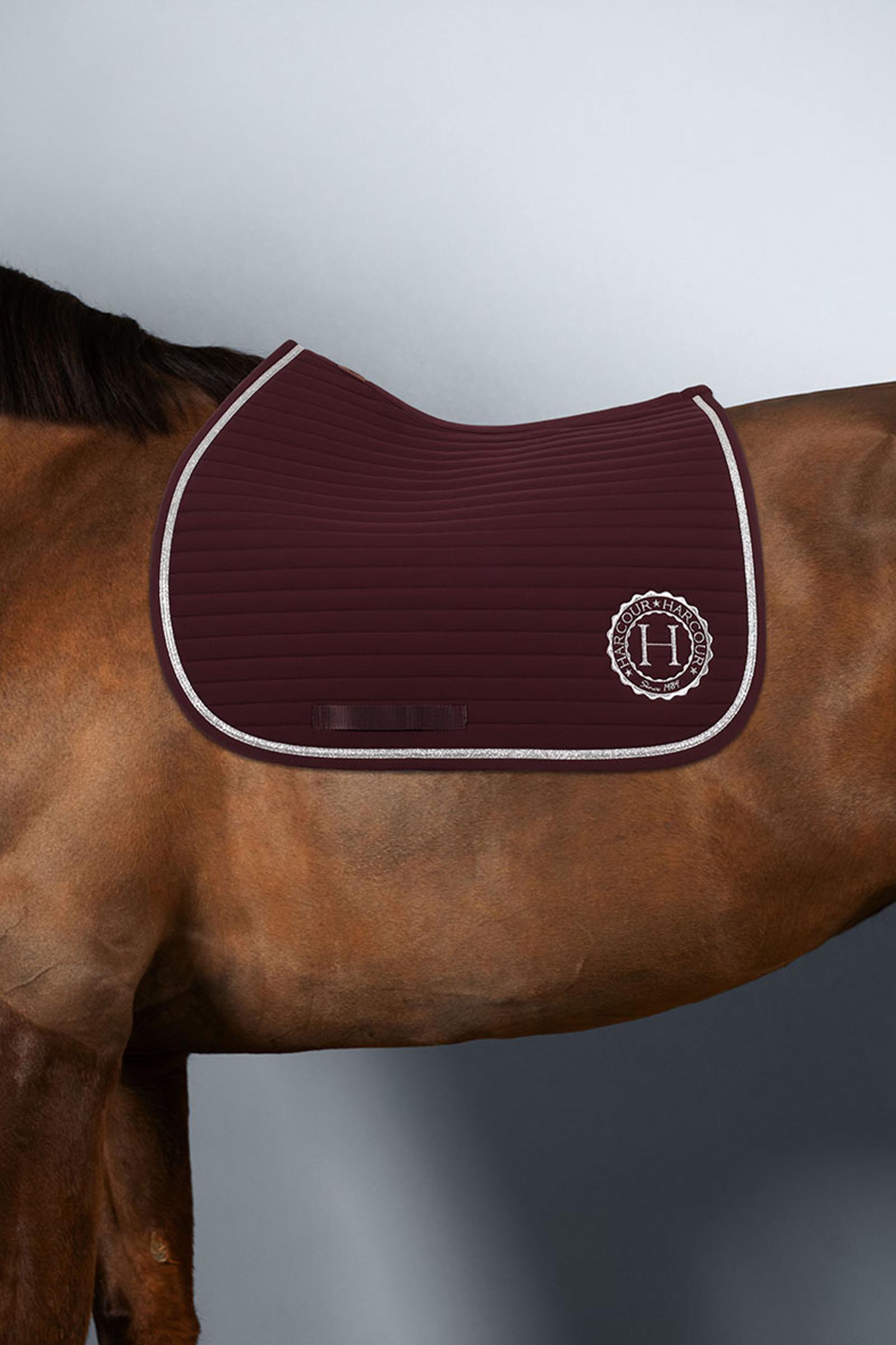 Aubergine  Harcour Karembar Saddle Pad Rider Pony