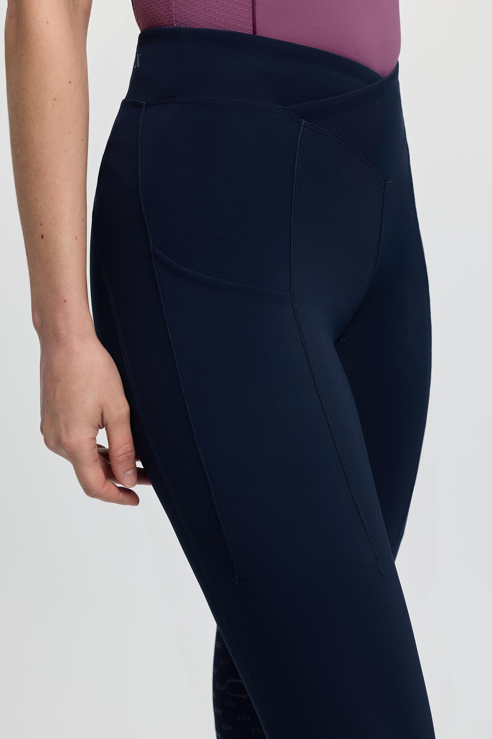 LeMieux Simone Women's Cross Over Half Seat Pull On