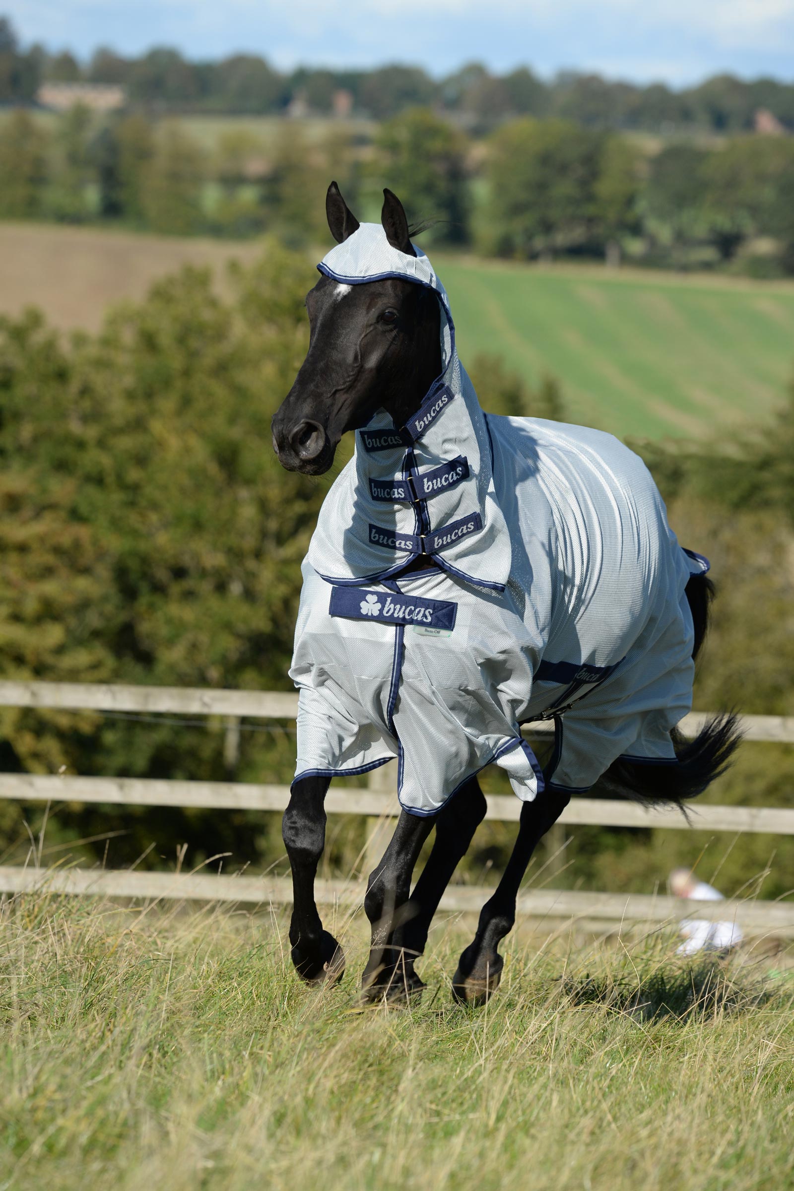 Bucas Buzz-Off X-light Full Neck Fly Rug With Fixed Neck