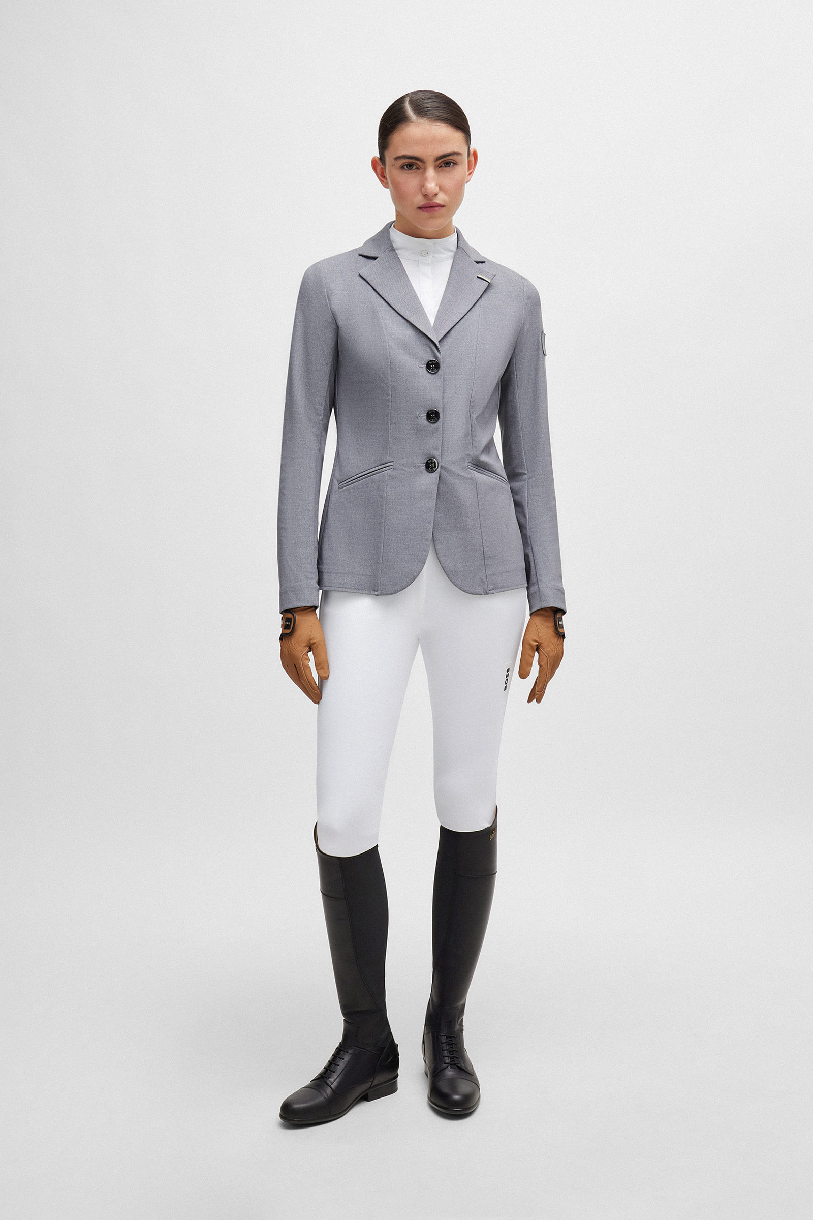 Boss Emma Show Blouse Houndstooth