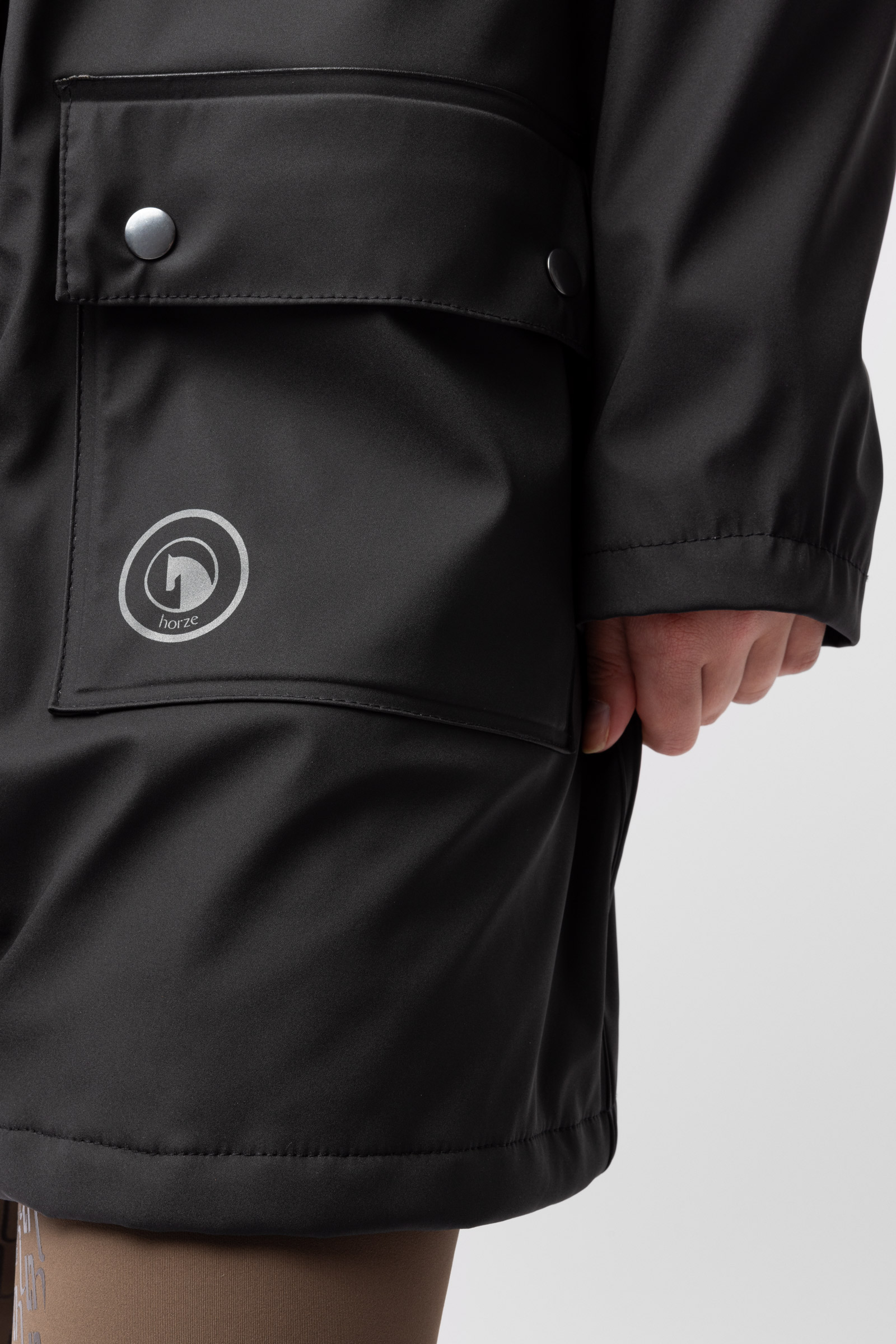 Horze Elise Raincoat with Padded Lining