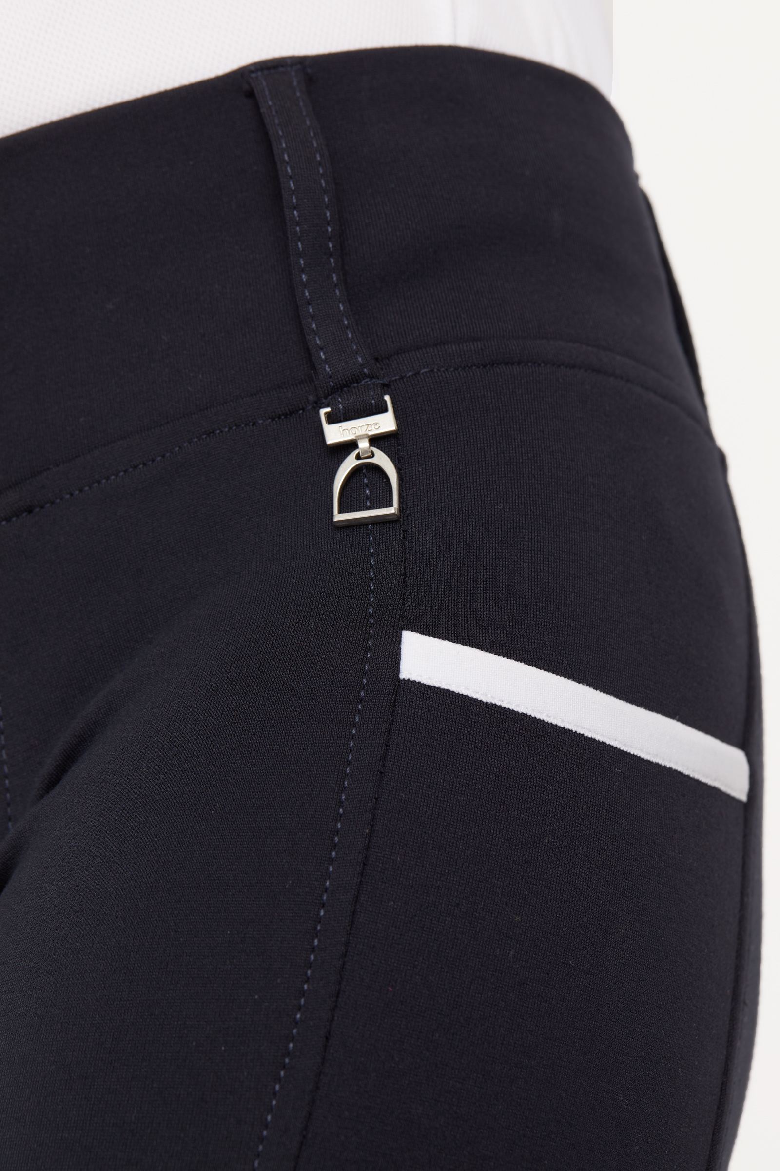 Horze Lucinda Kids High Waist Silicone Full Seat Tights