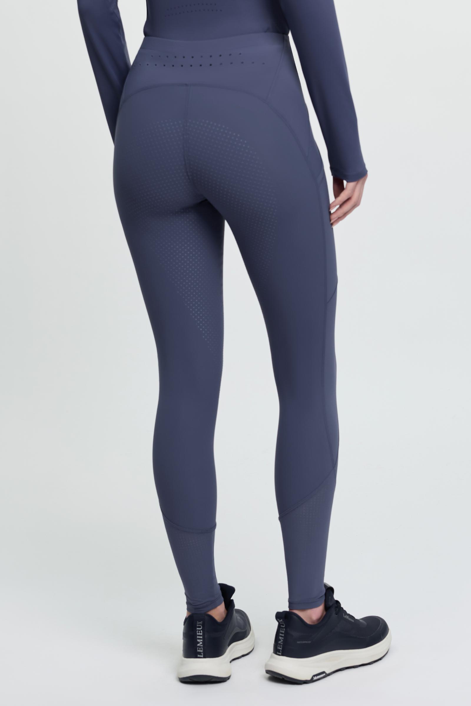 Shadow LeMieux Airflow Women's Full Seat Pull On Breeches