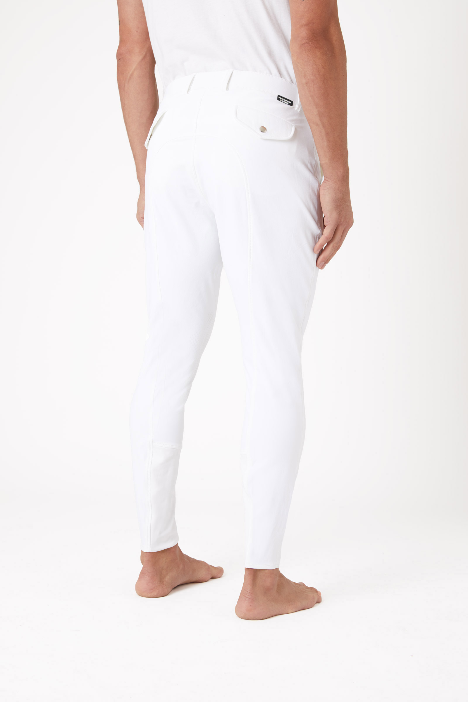 Horze Grand Prix Men's Silicone Knee Patch Breeches UPF 50+