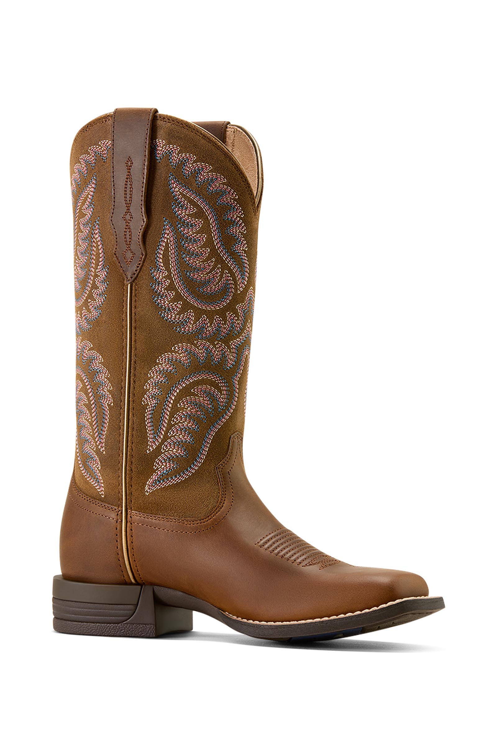Ariat Women's Cattle Caite Wide Square Toe Western Boots