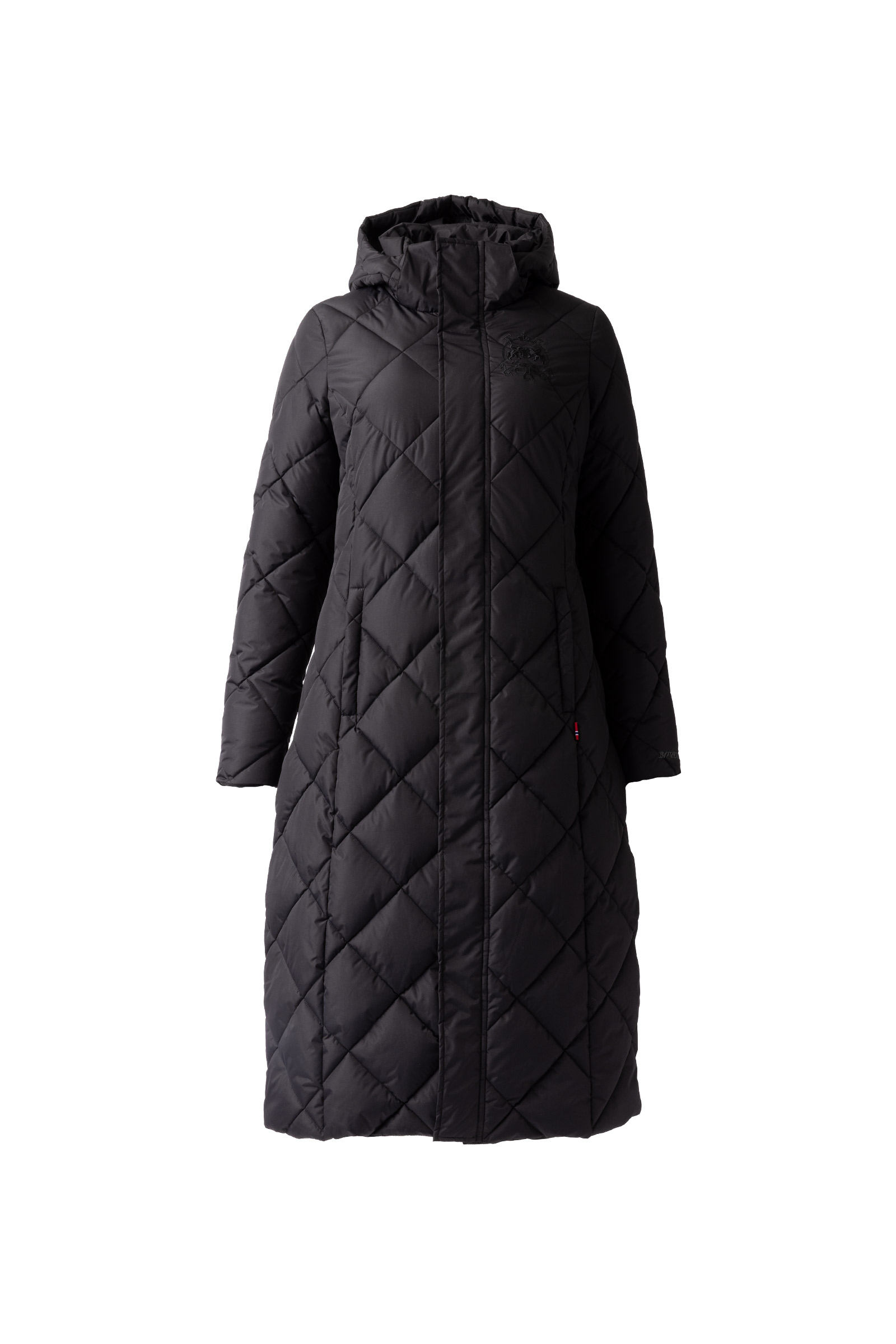 Anthracite B Vertigo Gem Long Padded Coat