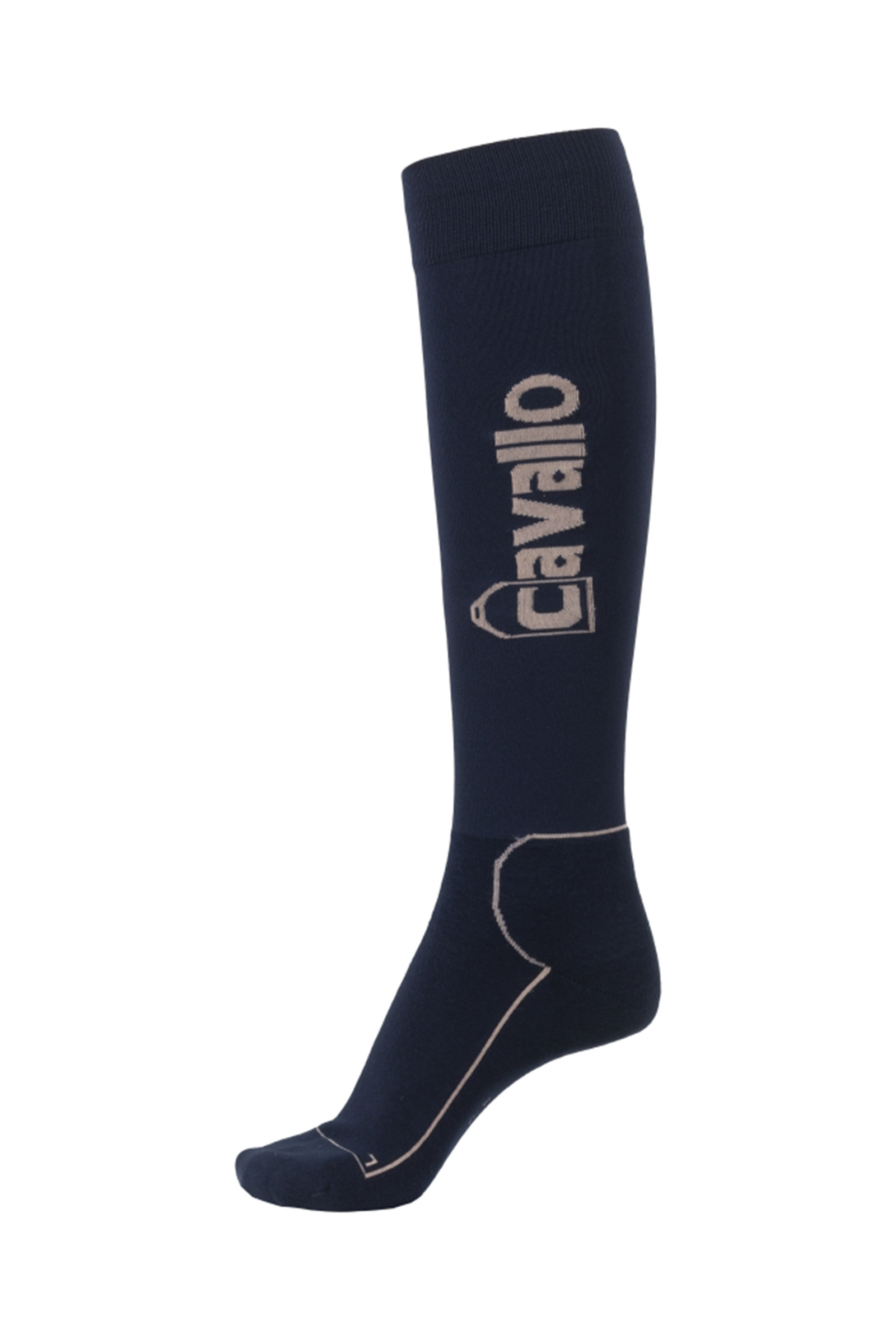 Dark Blue/Pink Cavallo CavalSimo Riding Socks