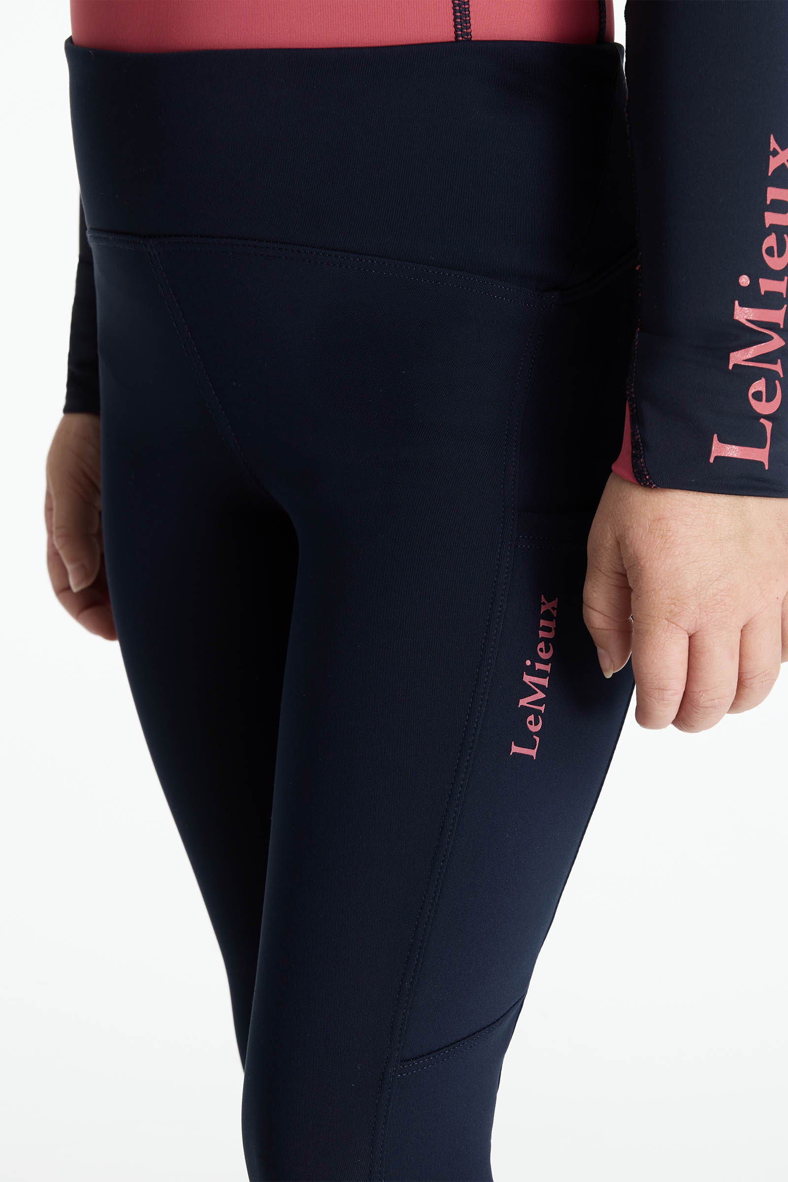 LeMieux Mini Nora Kid&acute;s Brushed Pull On Breeches