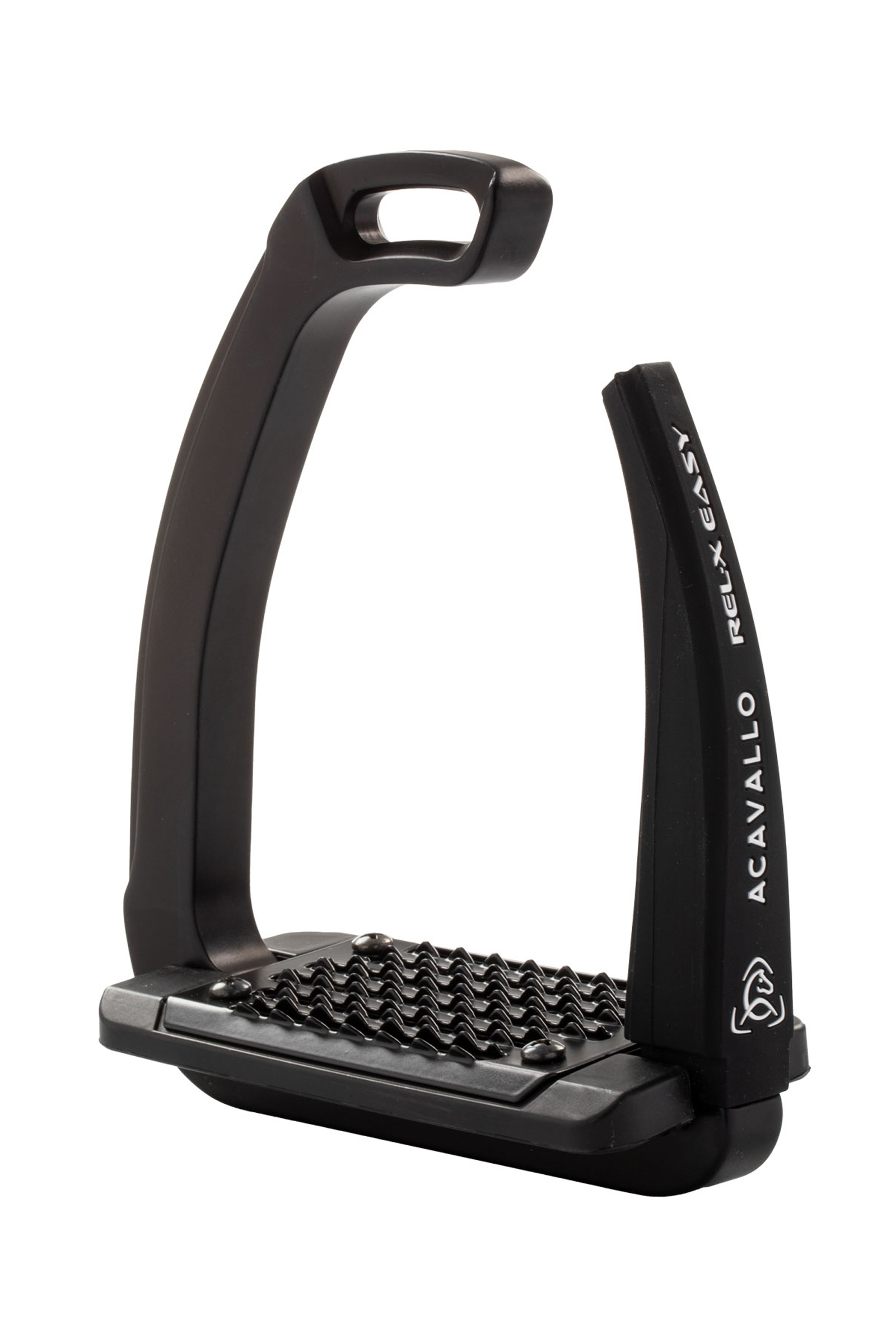 Black Acavallo Rel-X Easy Stirrups