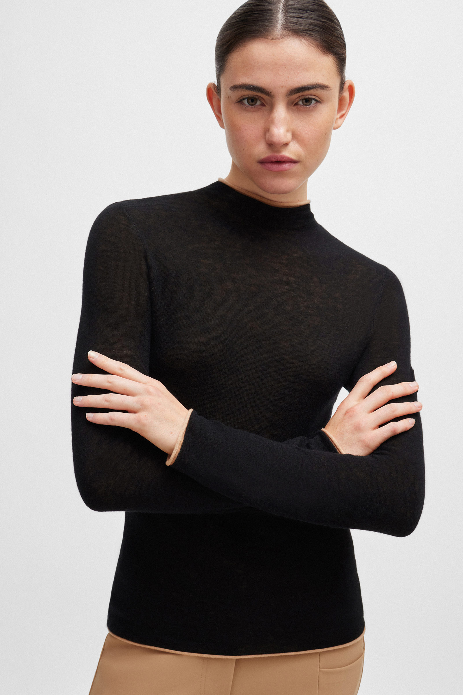 Boss May Soft Knit Turtleneck