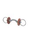 beris Loose Ring Snaffle With Tongue Port, 18 mm, Hard (Rings: 6 cm)