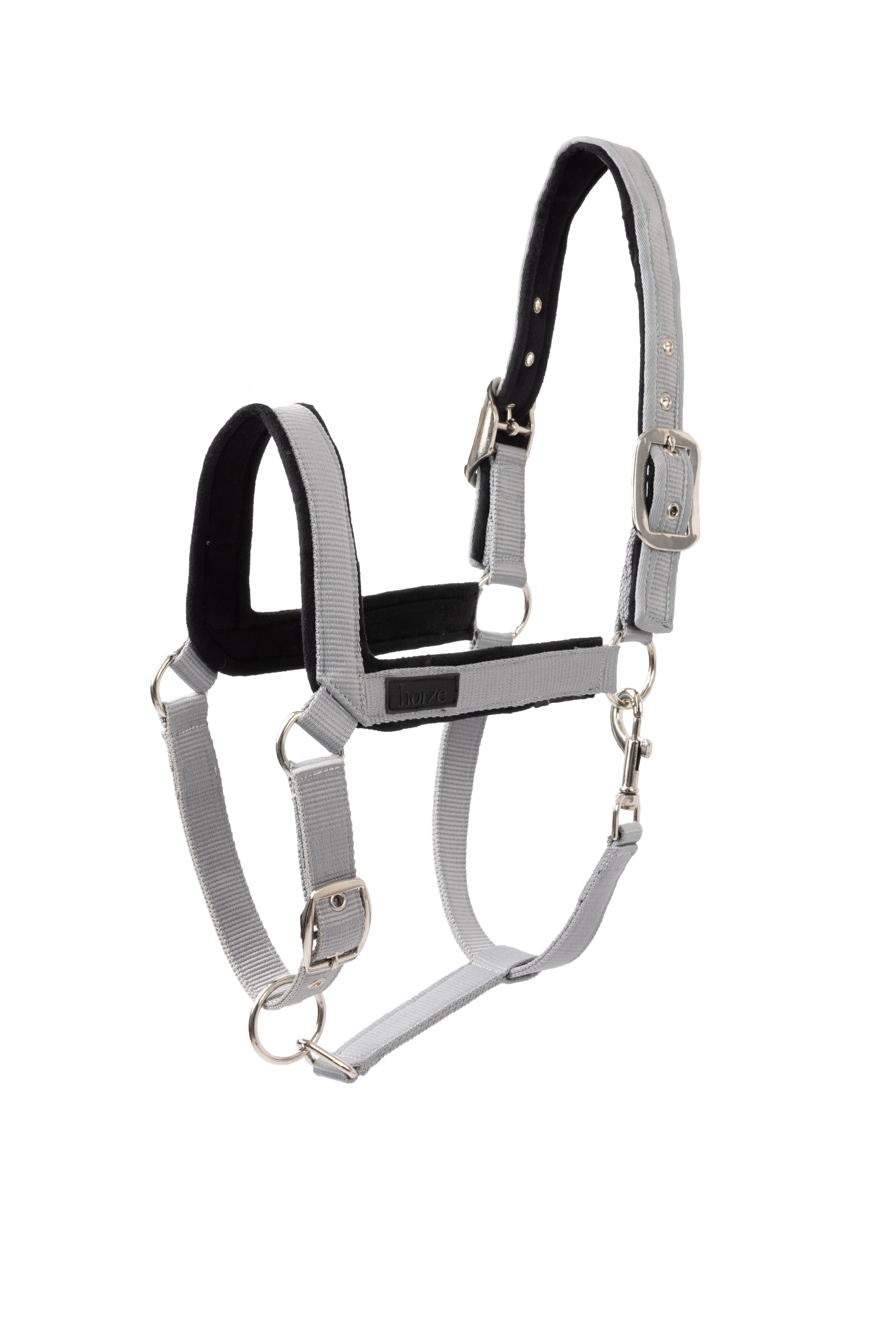 Alloy Horze Del&eacute;mont Shaped Halter