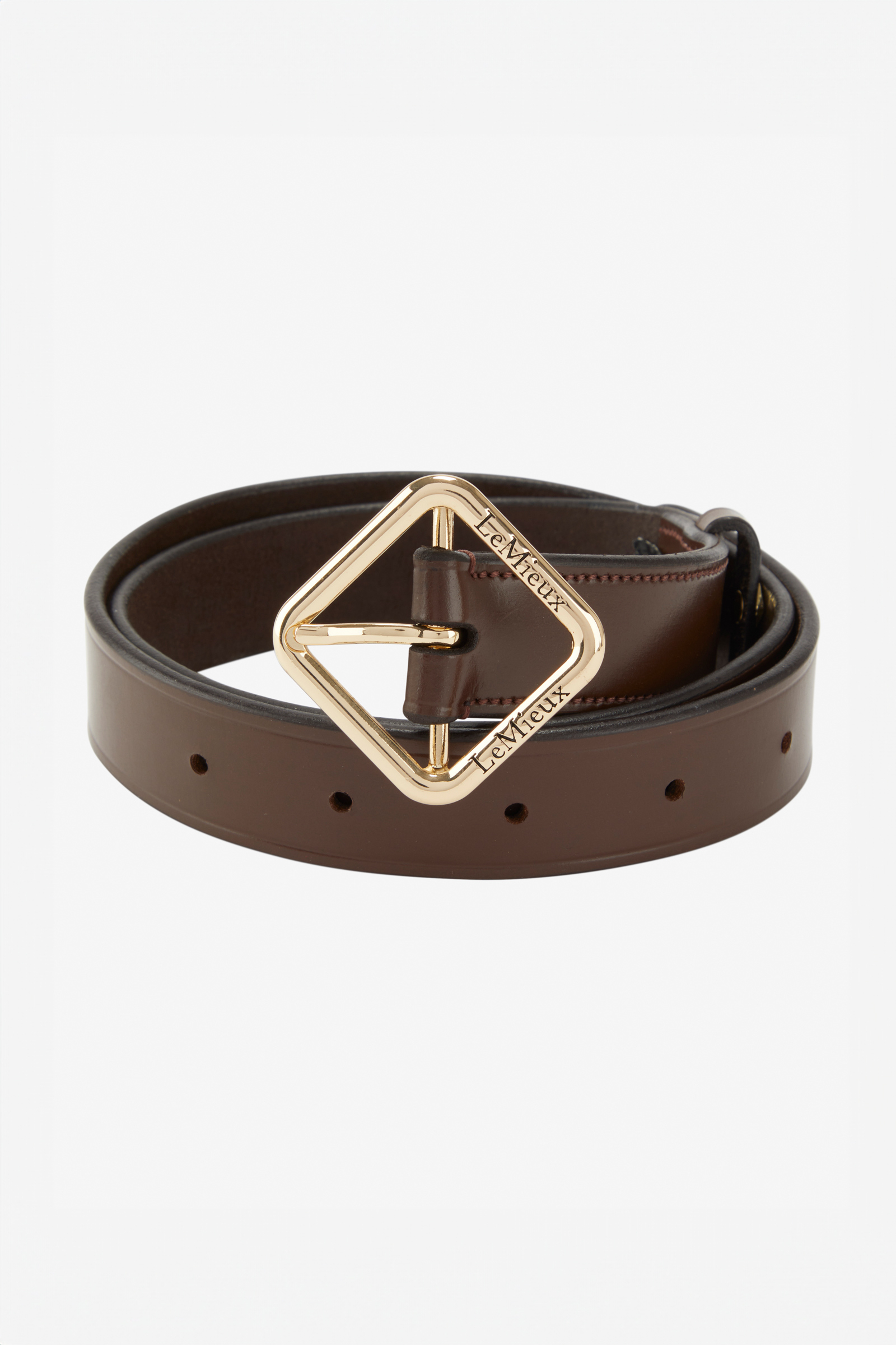 Brown LeMieux Cleo Leather Belt