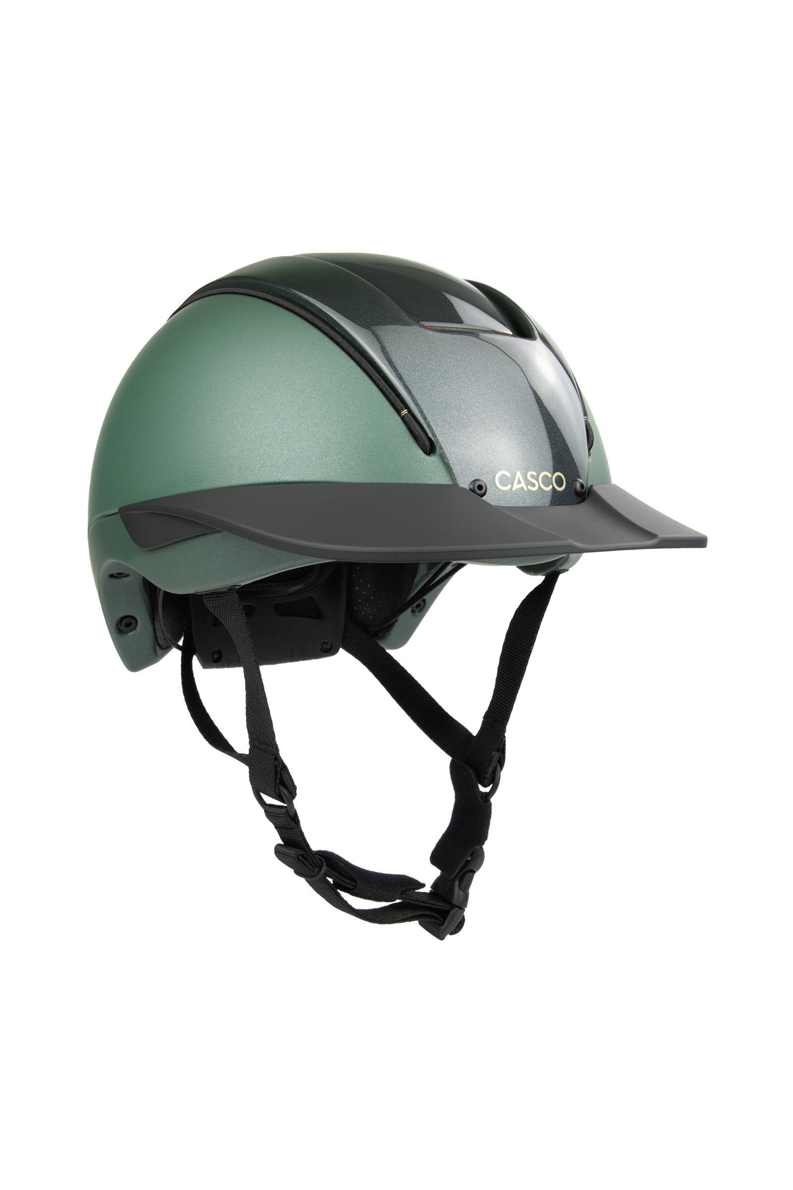 Emerald Green Casco Duell Prime Riding Helmet