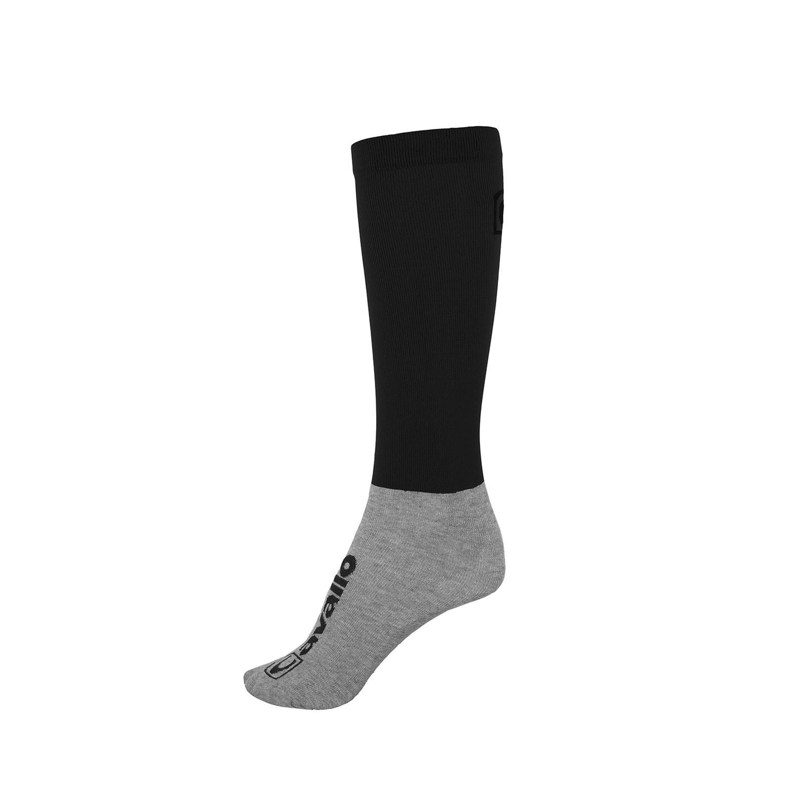 Black/Gray Cavallo CAVALSABA Riding Socks