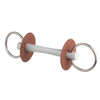 beris Loose Ring Snaffle With Comfort Bar, 15 mm, Soft (Rings: 6 cm)