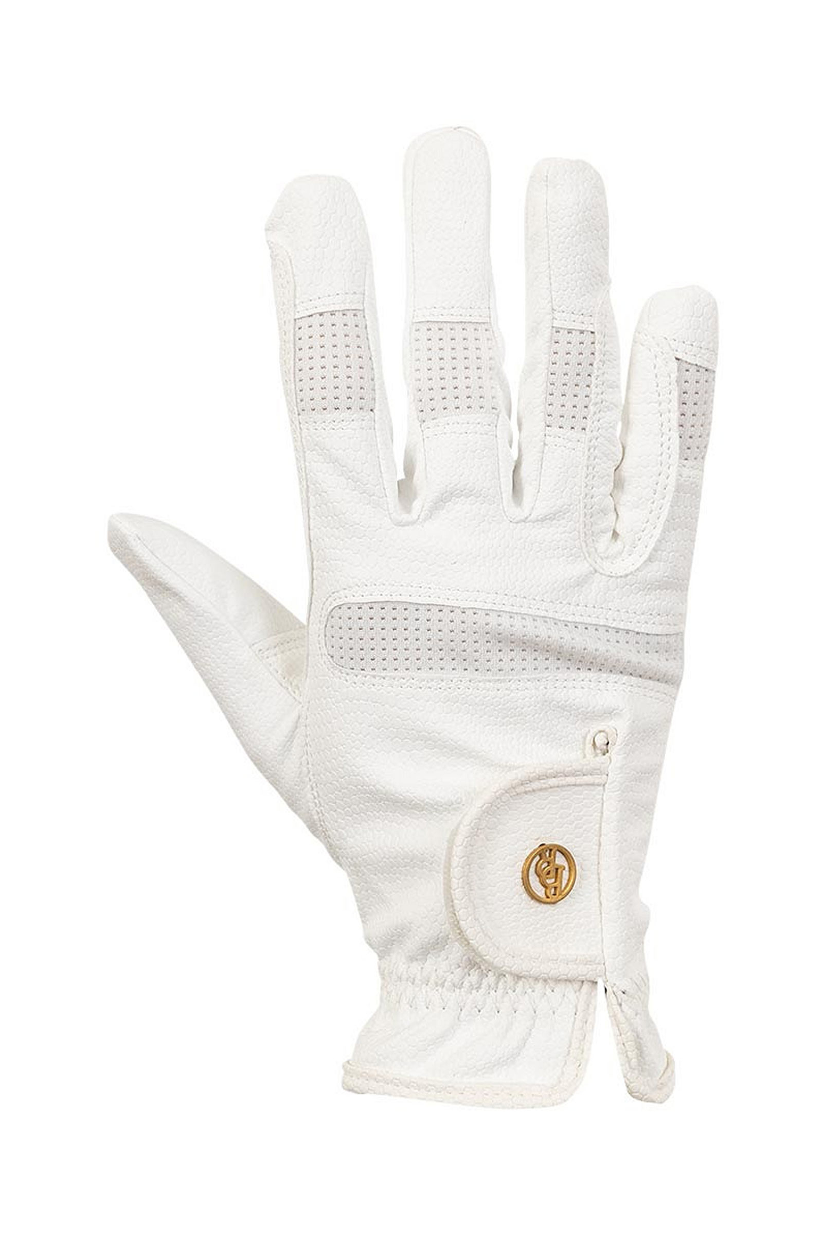 White BR Glory Pro Riding Glove 