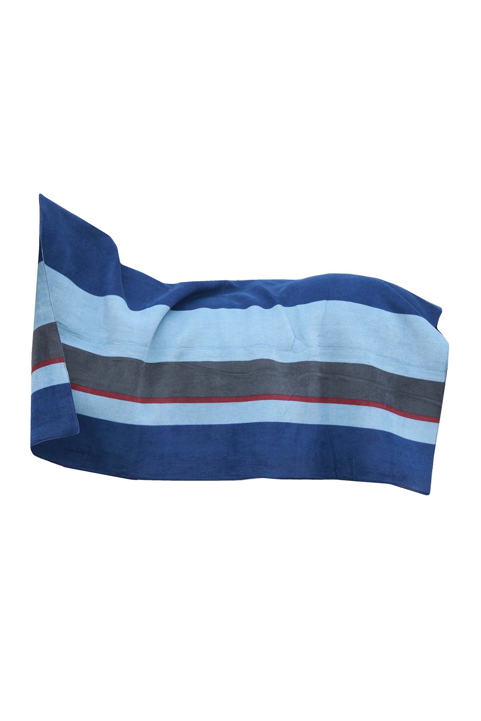 Navy/Grey Kentucky Horsewear Heavy Fleece Rug