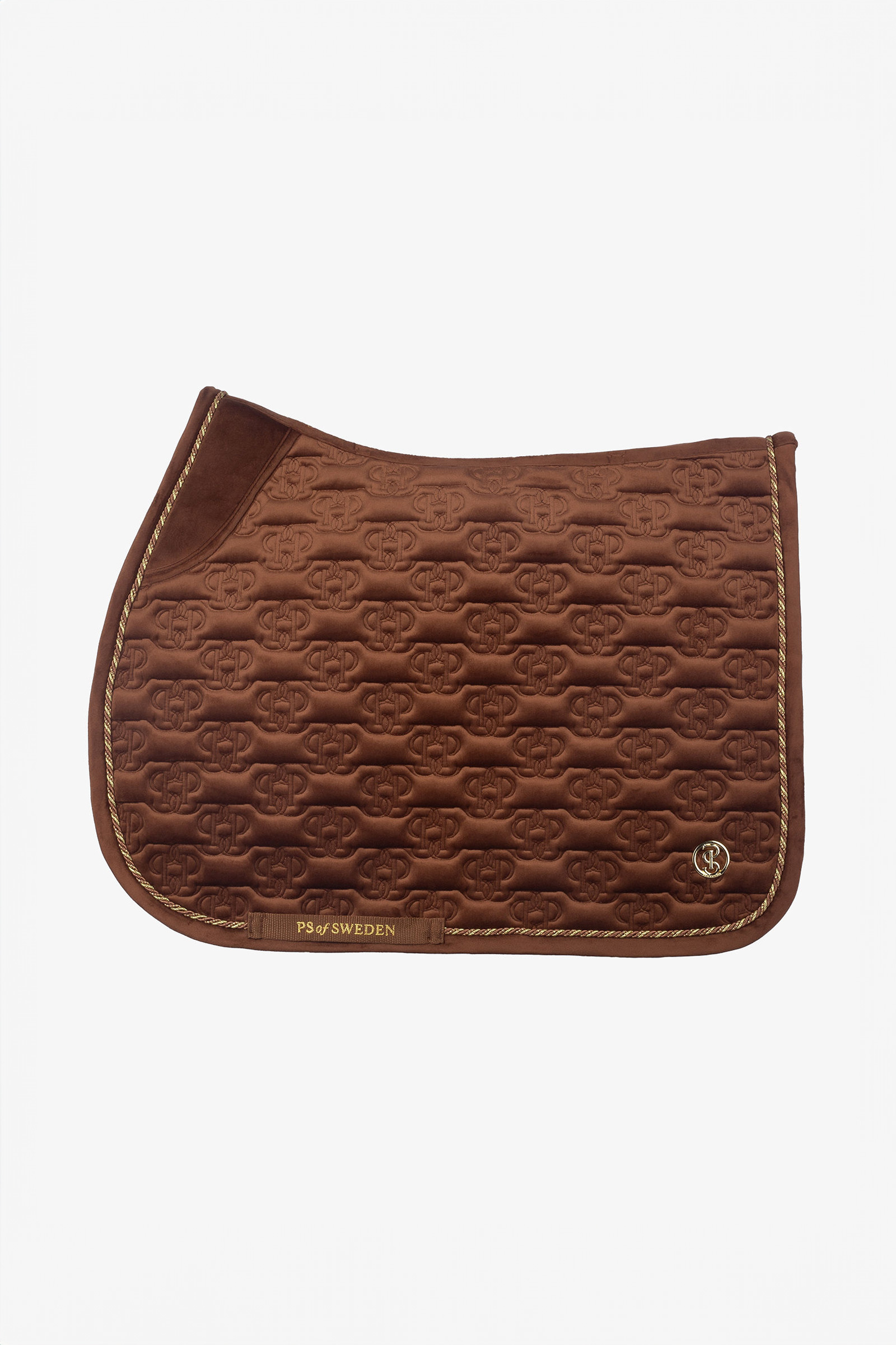 PS of Sweden Saddle Pad Velvet Monogram Jump