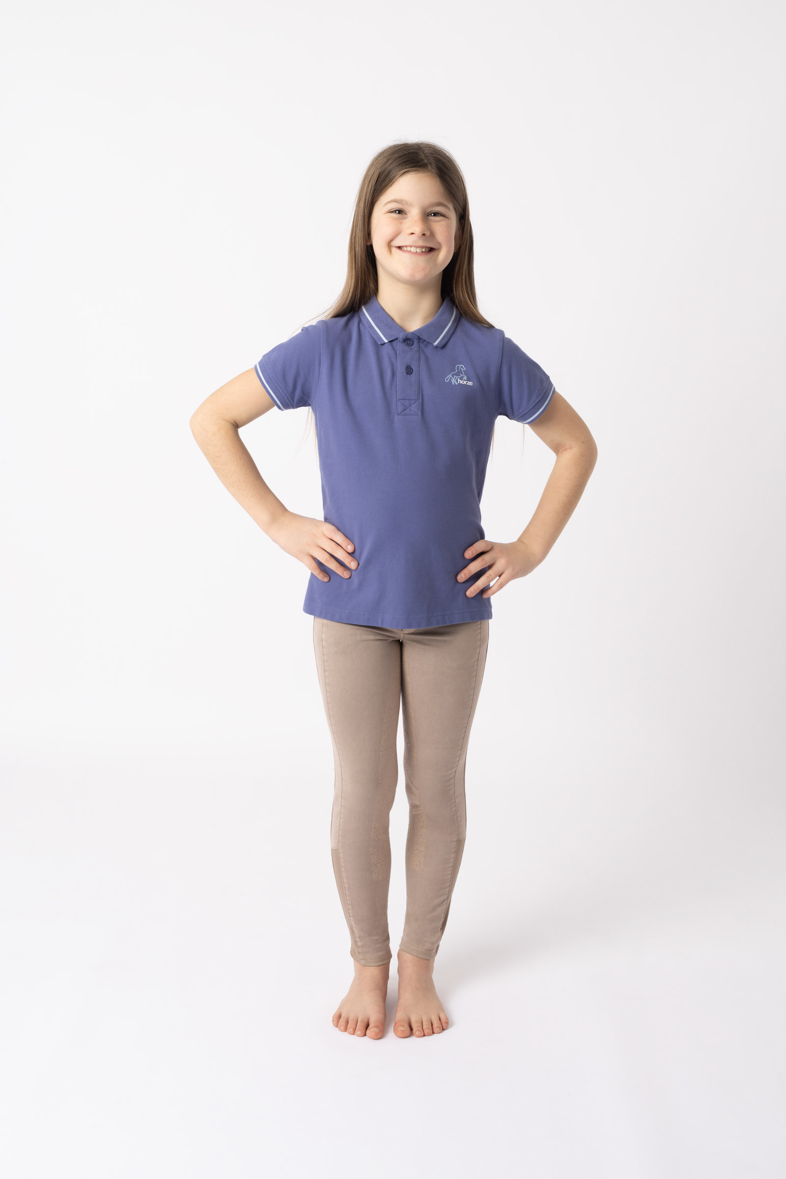 Horze Sohra Kids' Functional Poloshirt