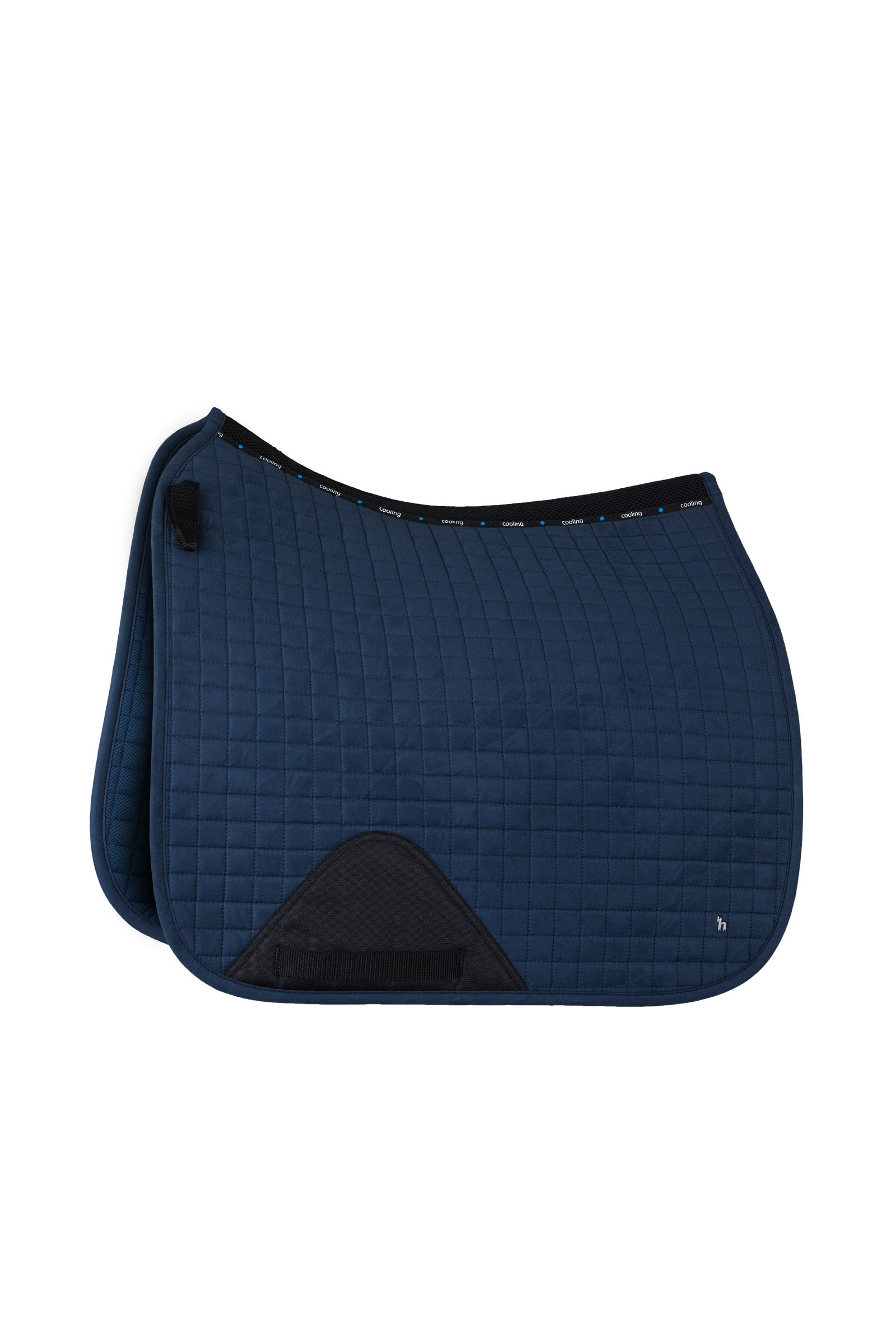 Obscure Night Blue Horze Cooling Dressage Saddle Pad