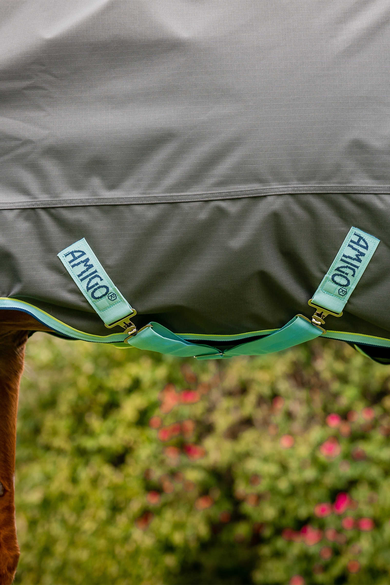 Horseware Amigo Hero Ripstop Turnout Rug With Fleece Lining, 50g