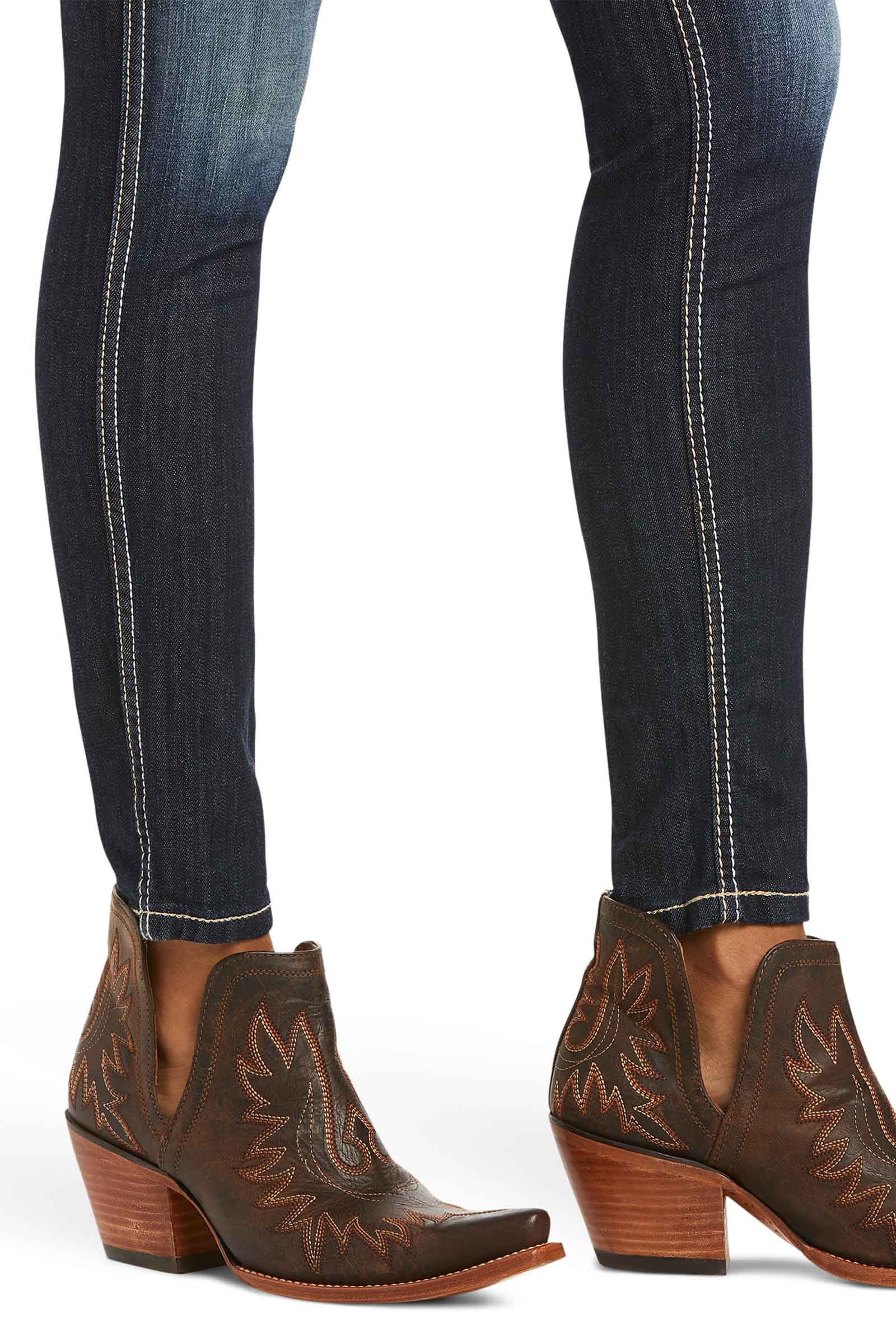 Ariat Ella R.E.A.L Women&acute;s Mid Rise Stretch Outseam Skinny Jean