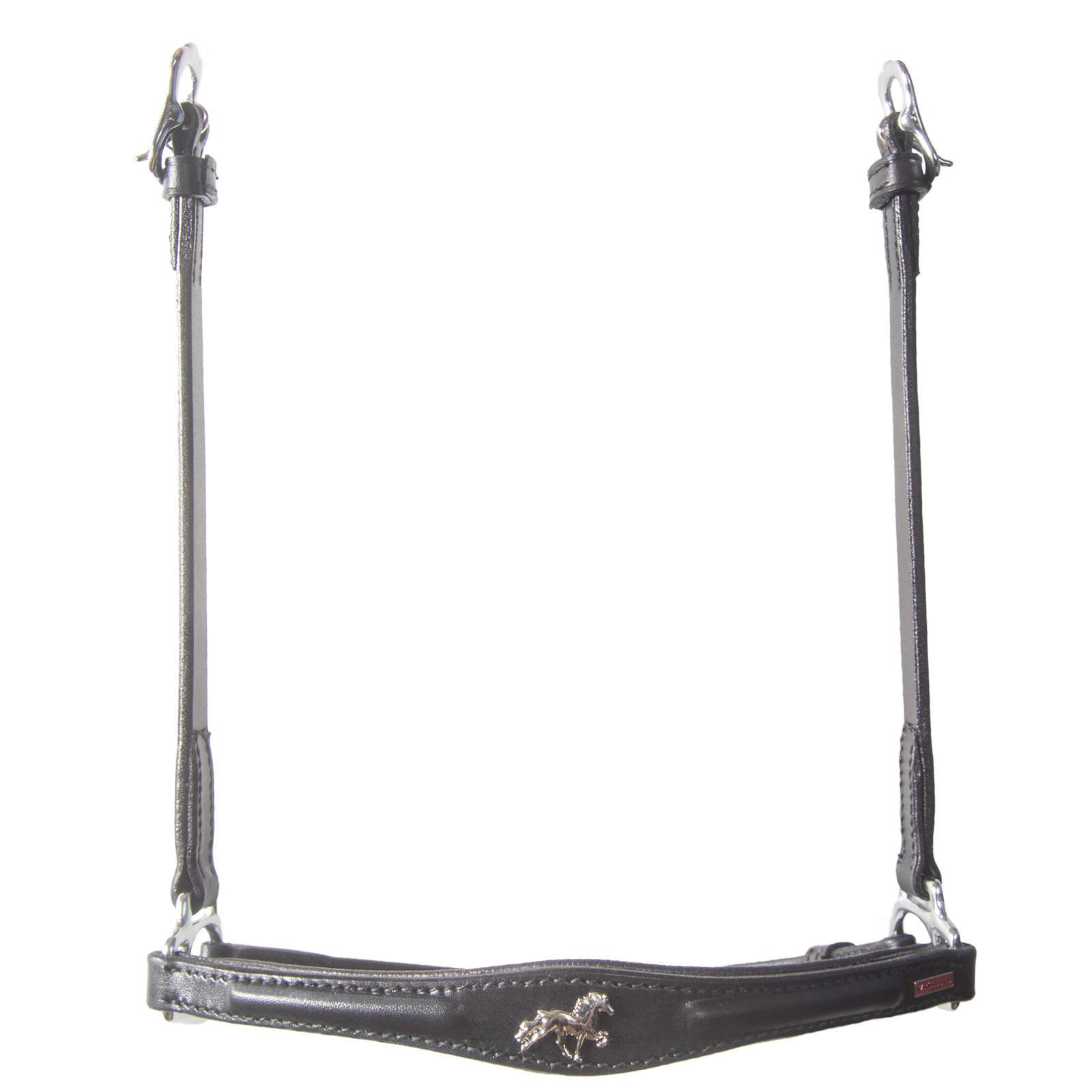 Karlslund Hannoveran noseband with horse emblem