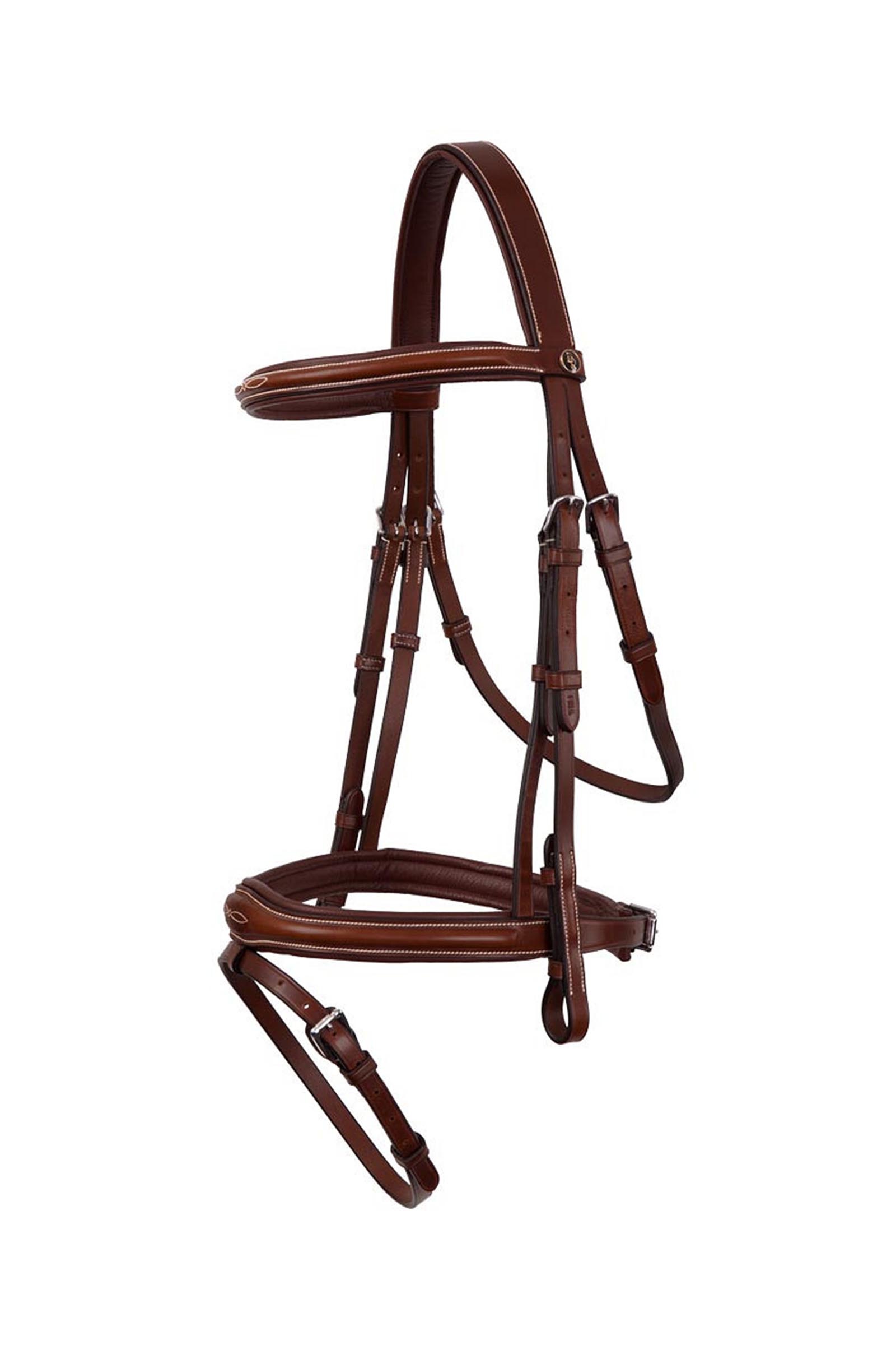 Oak/Silver BR Cheltenham Bridle 