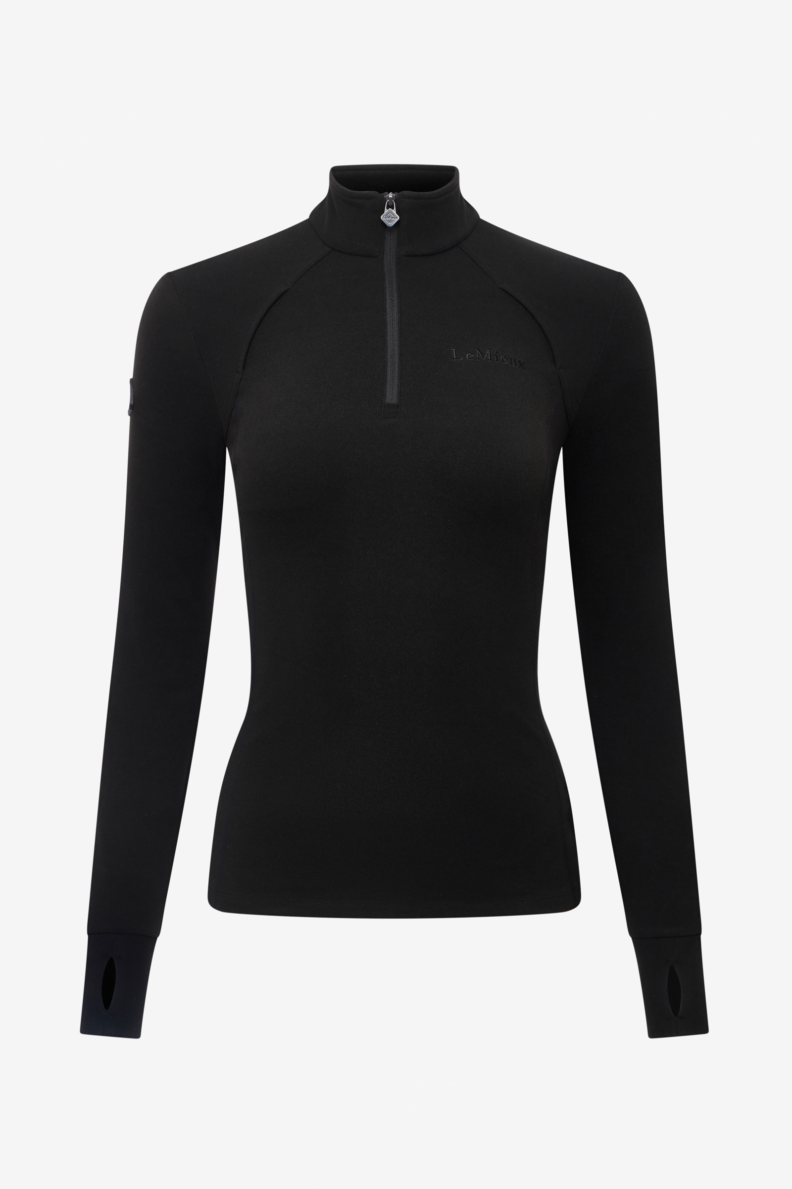 Black LeMieux Frances Women´s Quarter Zip Fleece