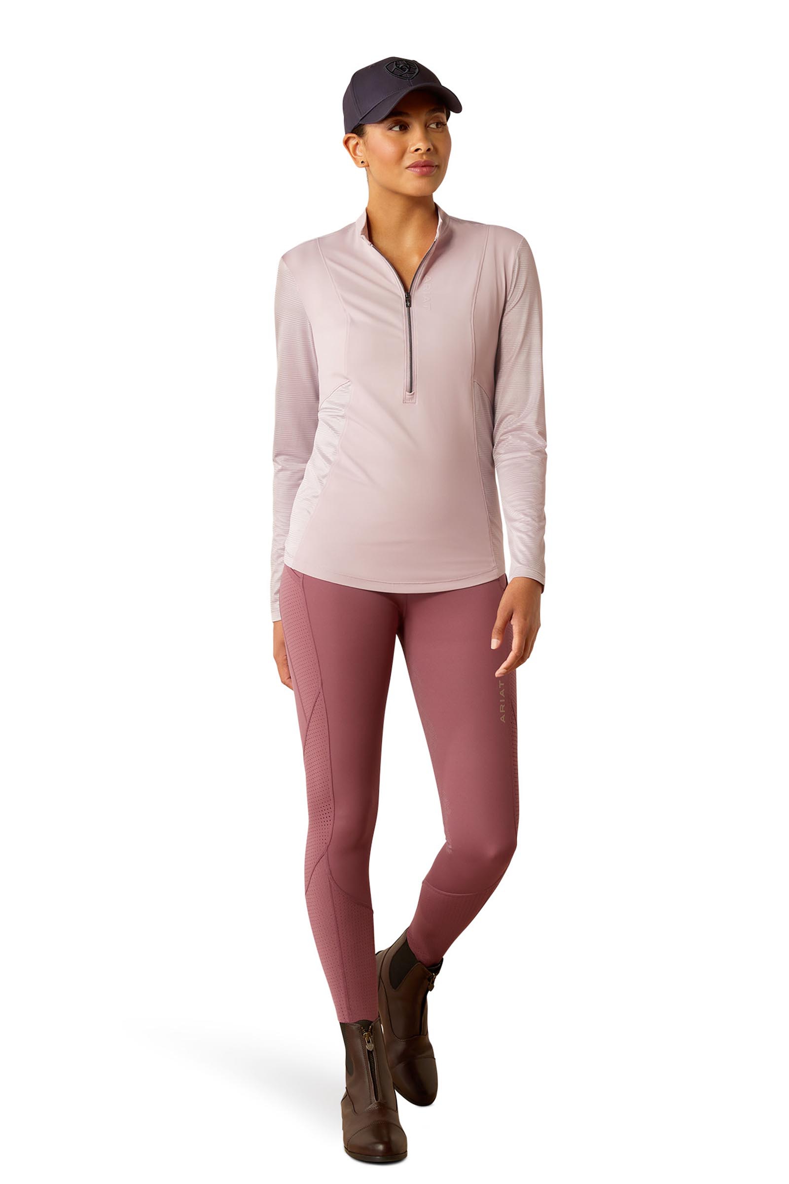 Ariat Breathe Women's 1/4 Zip Long Sleeve Baselayer