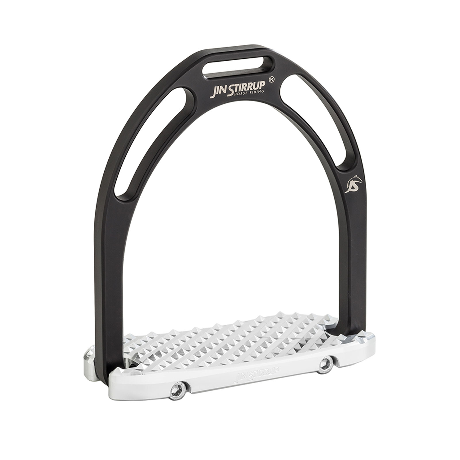 Black JinStirrup ANATOMIC Matt Stirrups
