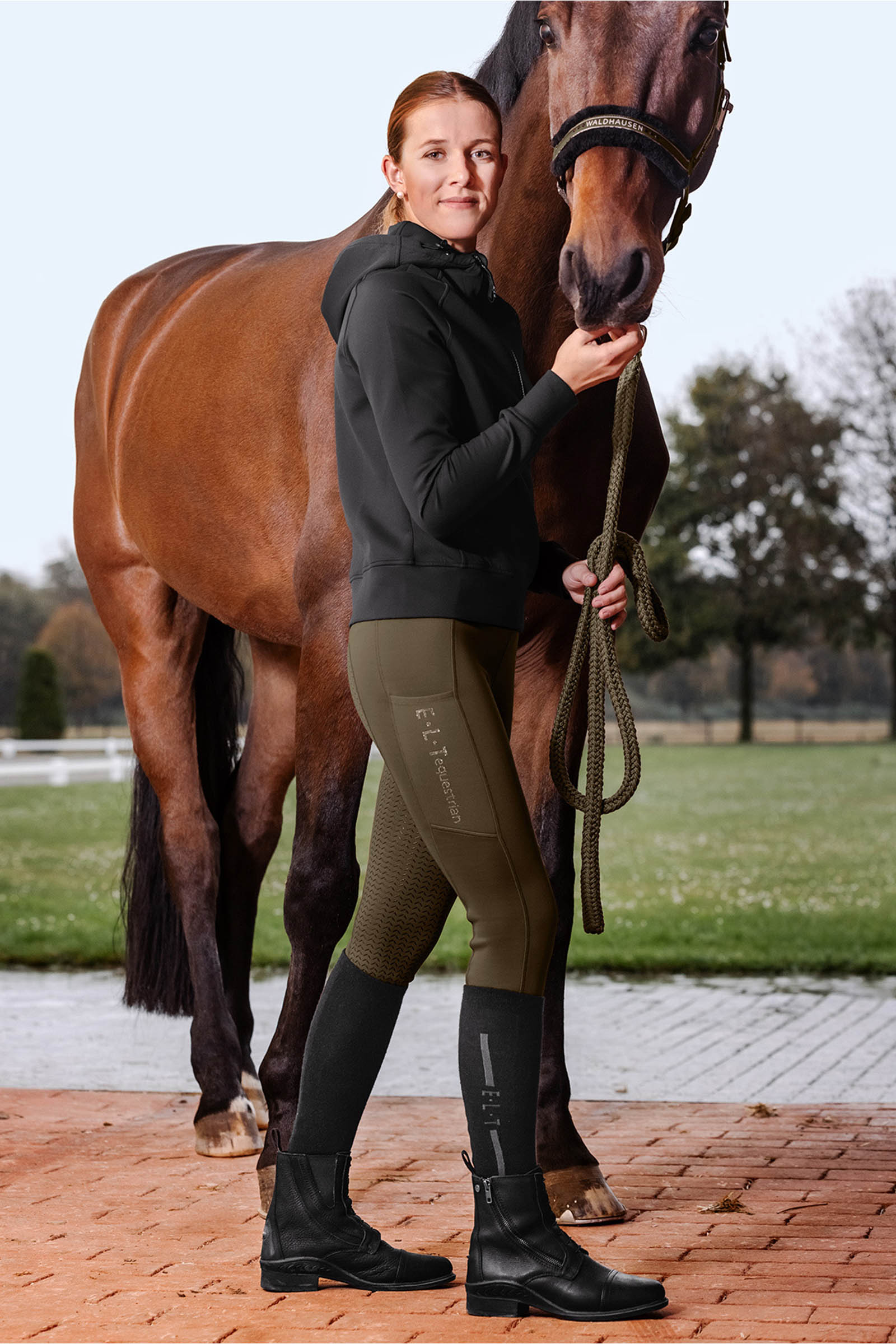 ELT Ella Glam Women&acute;s Riding Leggings With Full Seat