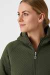 B Vertigo Norah Women's Scuba Fabric Hoodie Riding Jacket