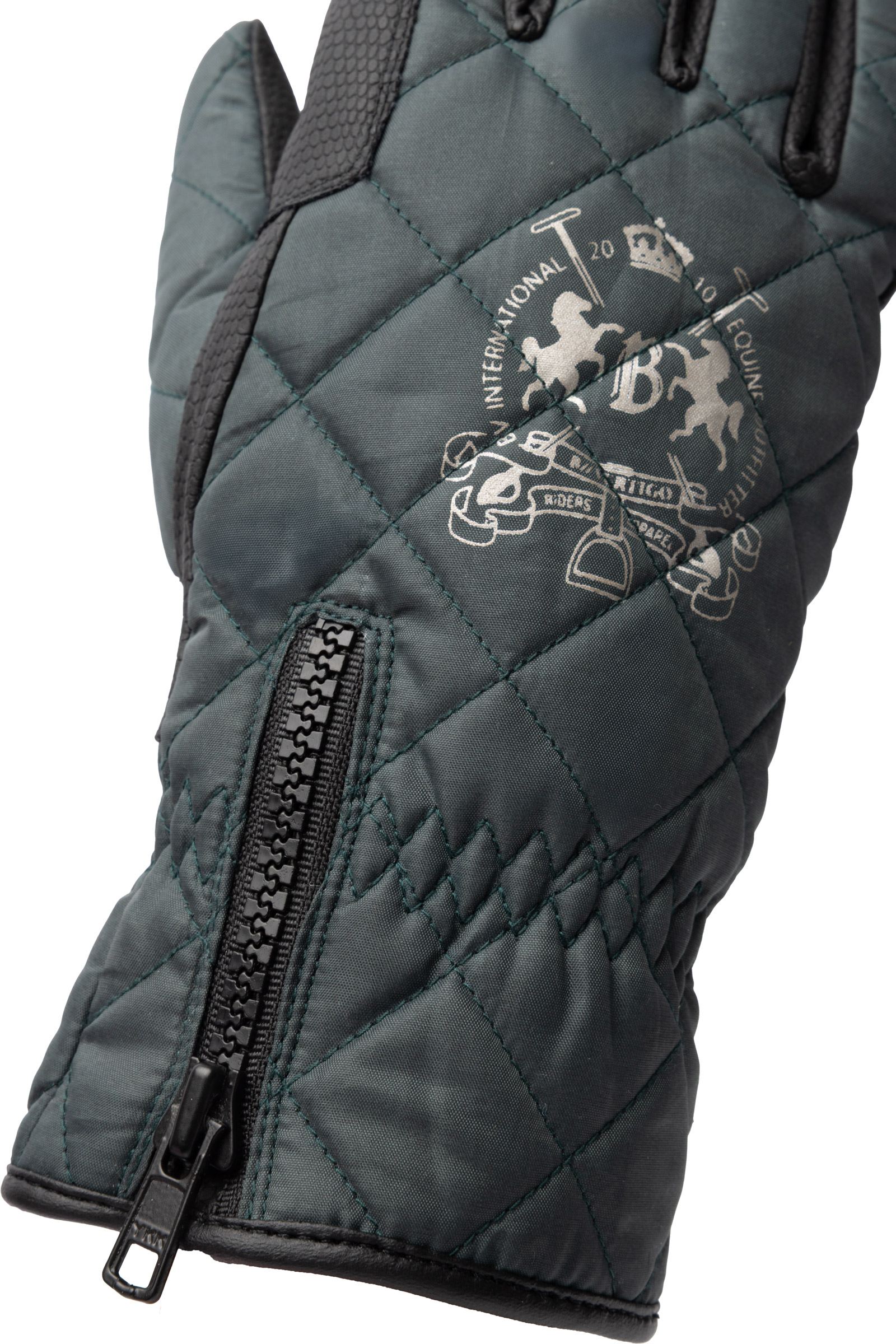 B Vertigo Onyx Waterproof Padded Riding Gloves