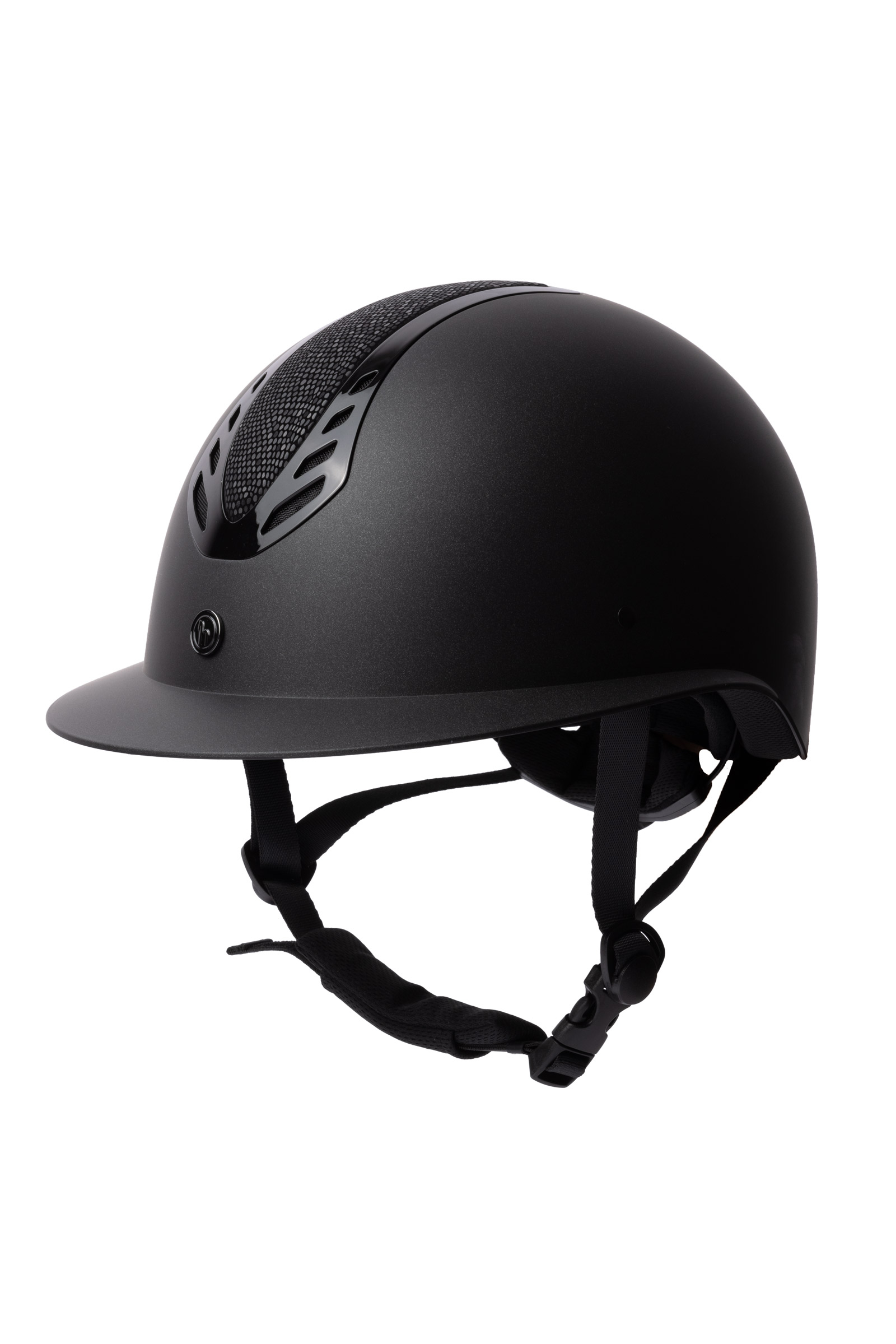 Black snake Horze Celeste Riding Helmet