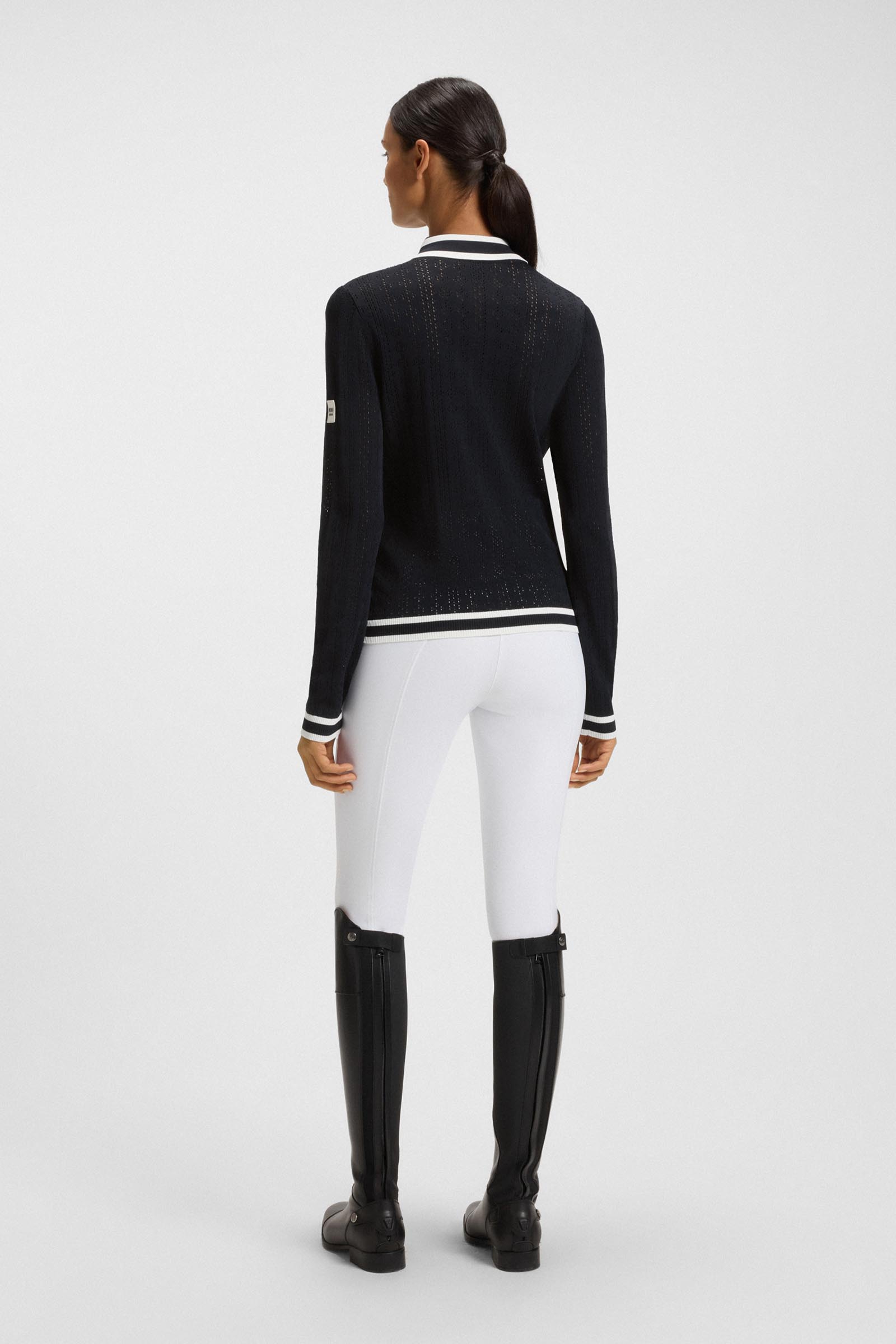 Boss Pam Womens Knitwear Polo Ajor