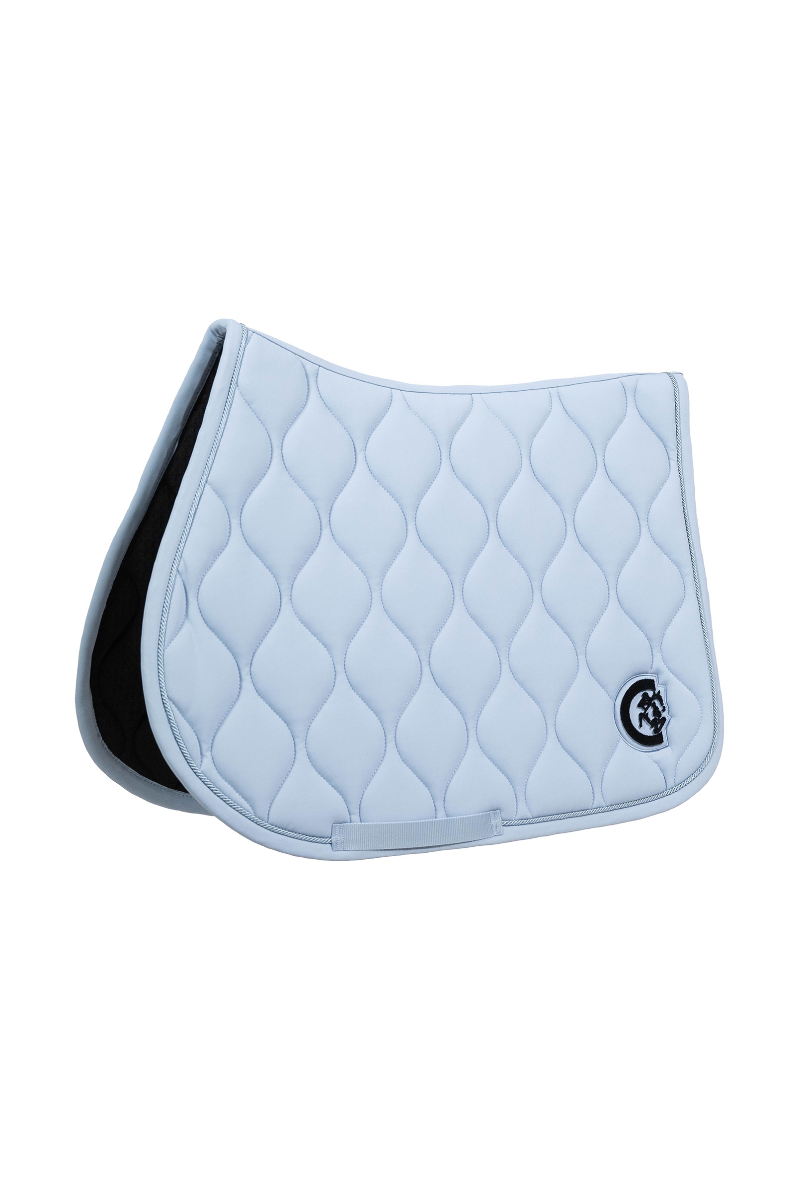 mint Kentucky Horsewear Saddle Pad Wave 3D Logo Show Jumping