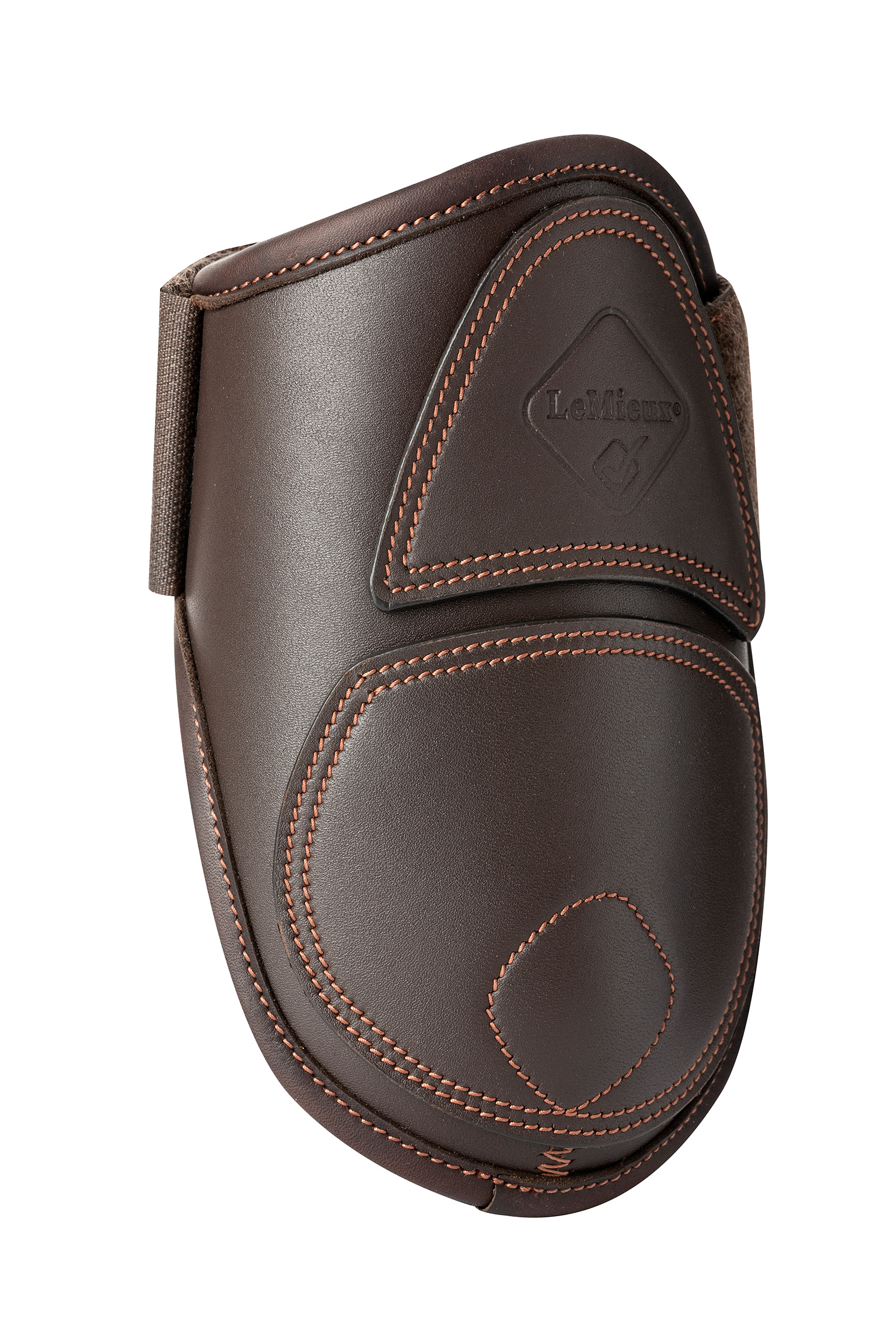 Brown LeMieux Capella Leather Fetlock Boots