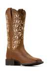 Ariat Women's Round Up Holly Wide Square Toe Western Boots