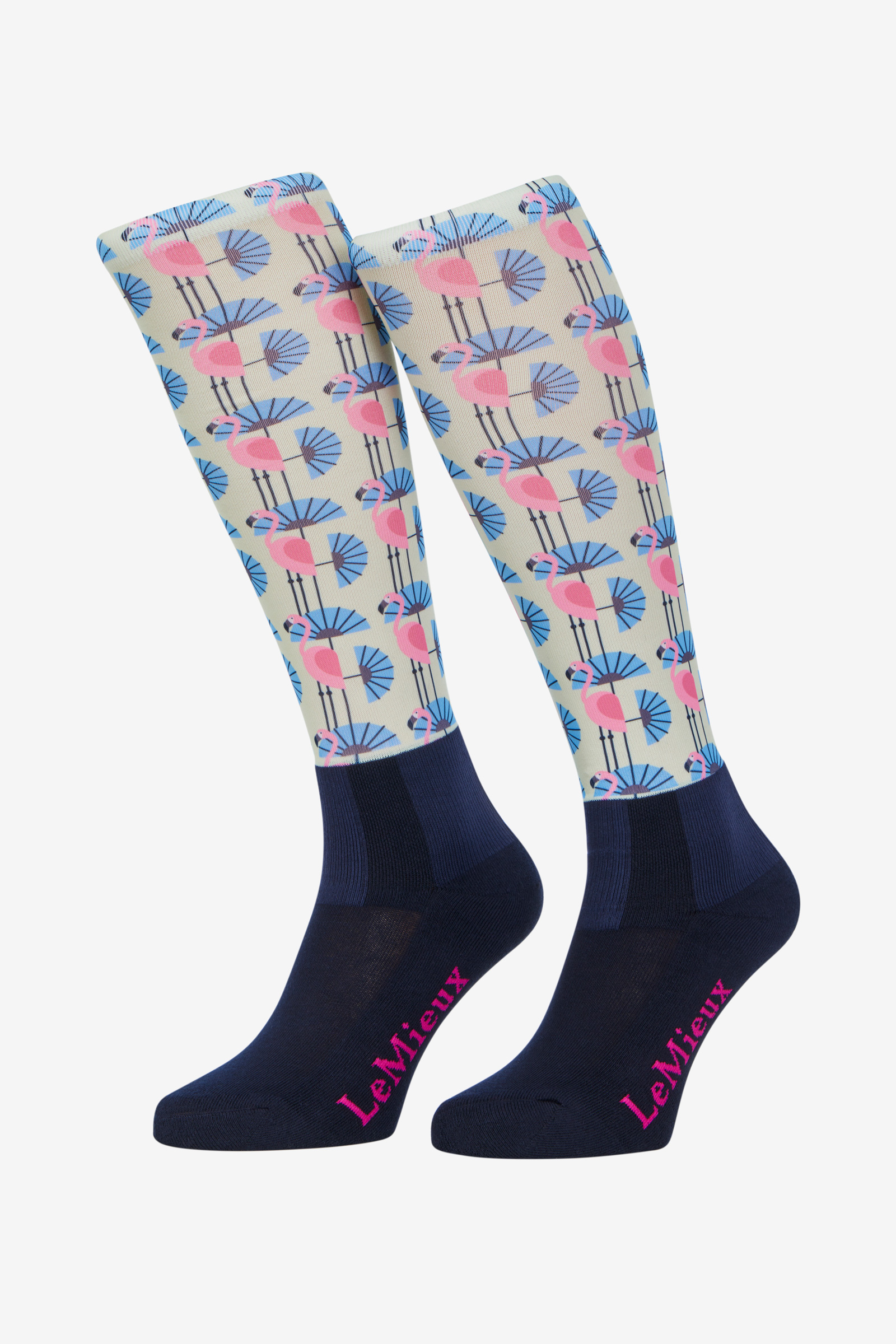 Flamingo LeMieux Footsie Socks
