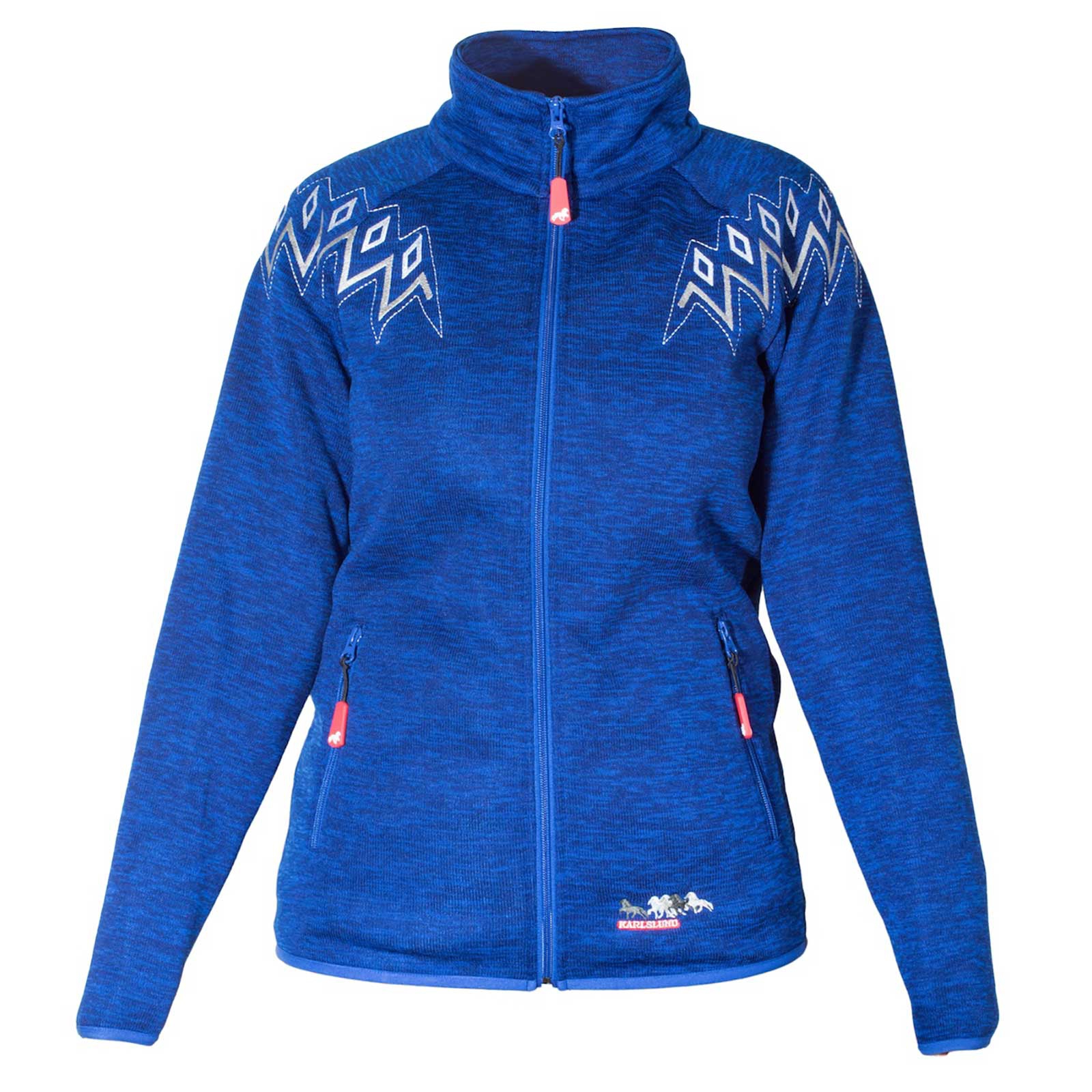 Blue Karlslund Reykur fleece sweater