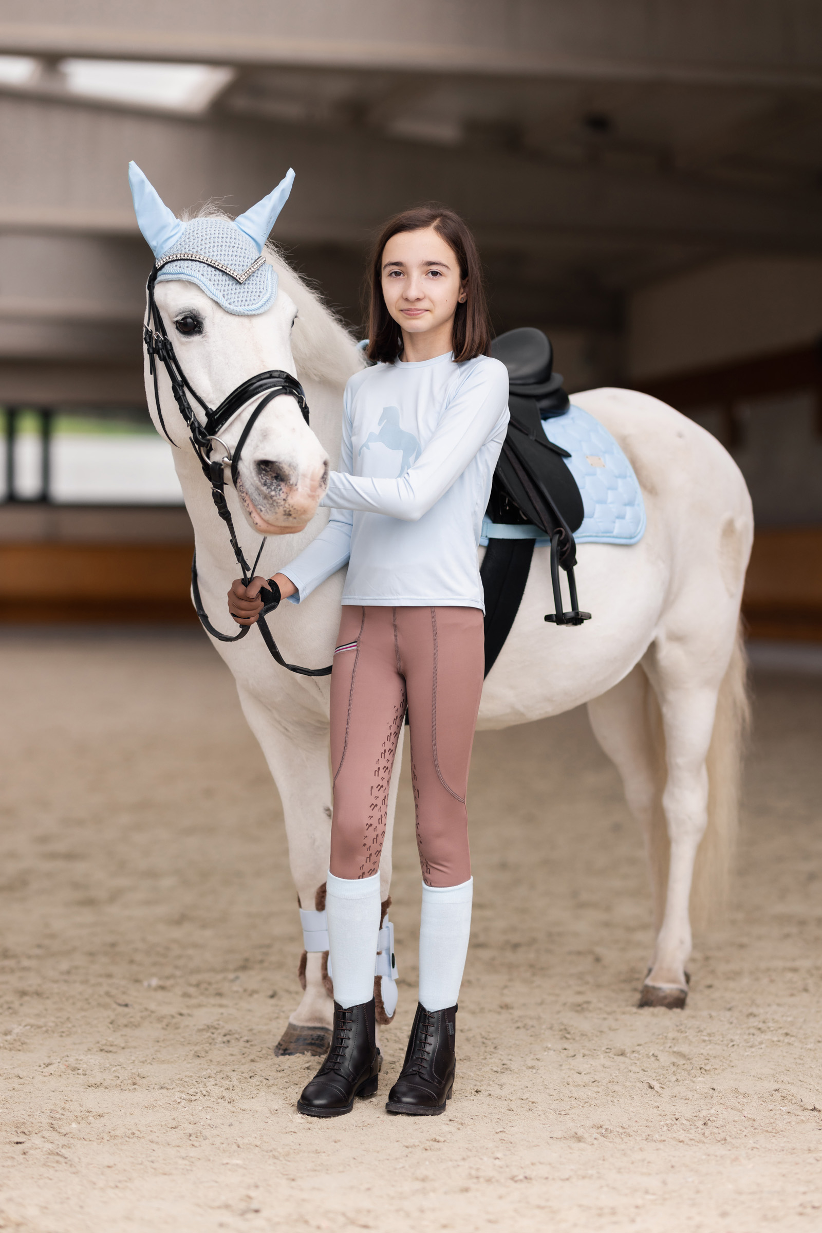 Horze Flora Kids' Functional Longsleeve