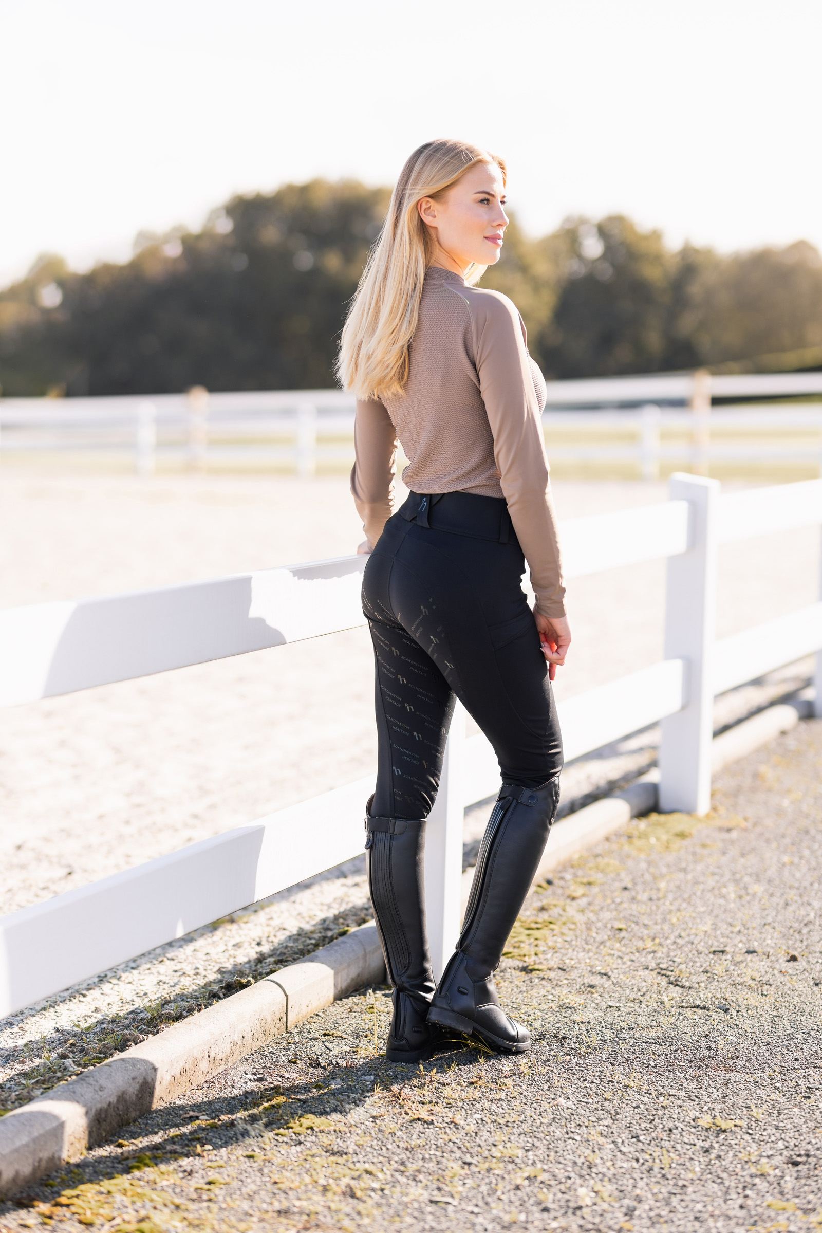 Horze Camille Womens Functional Full Grip Breeches