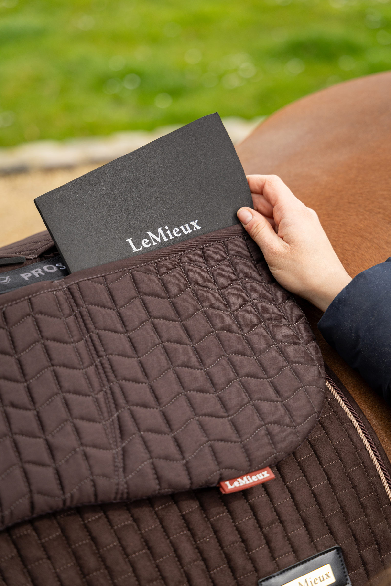 LeMieux Prosorb 3 pocket Quilted Half Pad